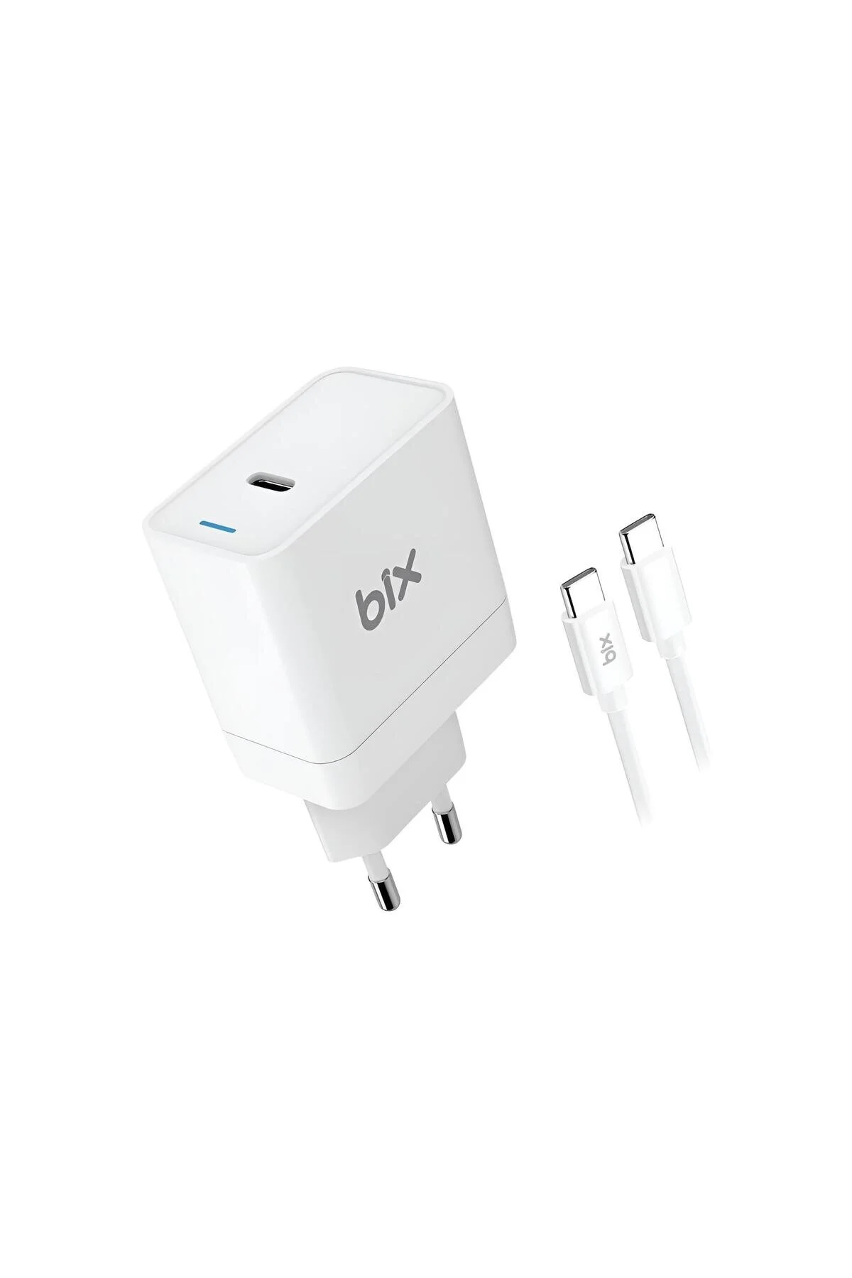 شارژر BX 65W PD آداپتور شارژ سریع و تراشه E MARK 2 متر کابل USB C Bix