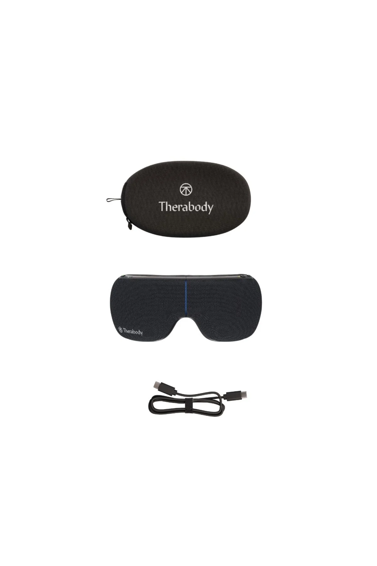 ماساژور صورت سیاه Smartgoggles 2 ابزار ماساژ Face Generation Therabody