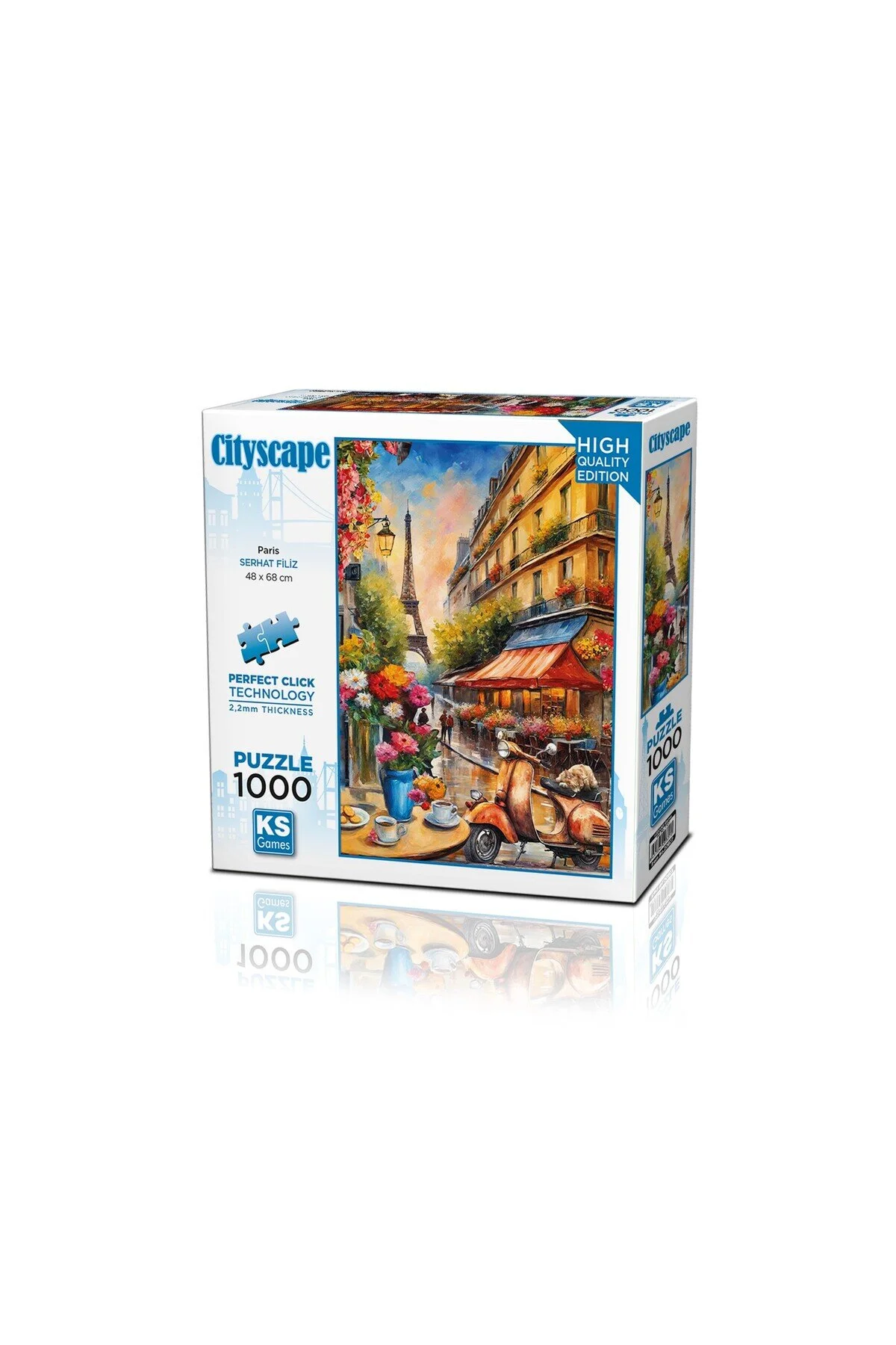 پازل 1000 قطعه پاریس اورجینال Ks Games
