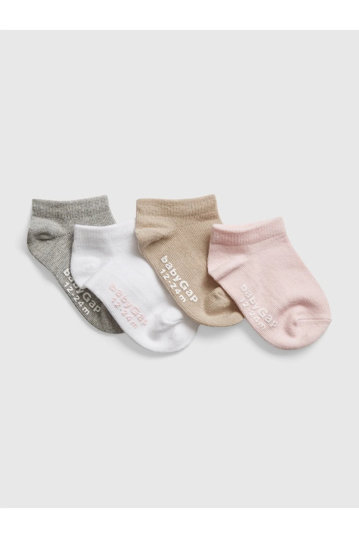 جوراب چند رنگ پسرانه و دخترانه بچگانه BABY NO SHOW 4 SOCK GAP