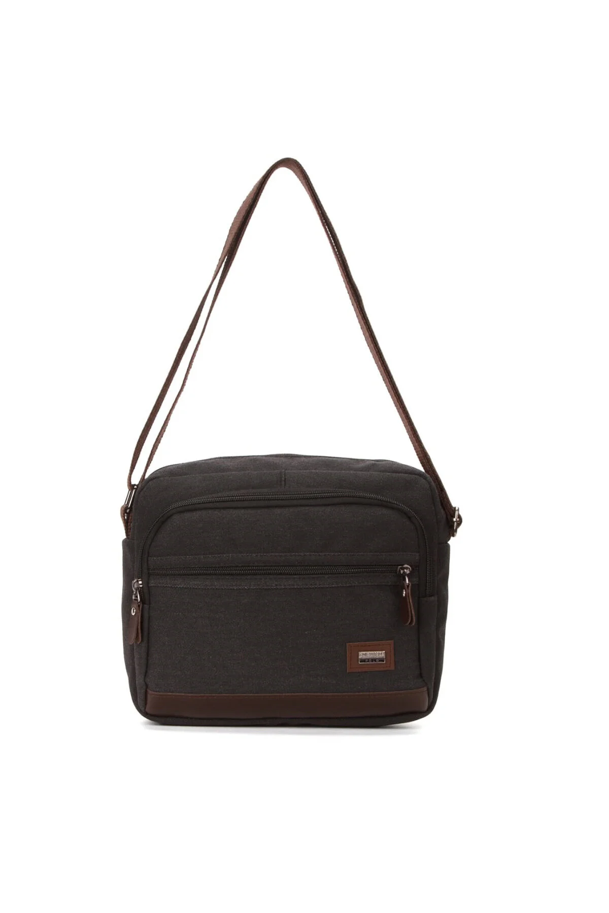 کیف شانه ای NEWISH POLO 2190 CANVAS SHOULDER AND MESSENGER BAG BLACK By Hakan