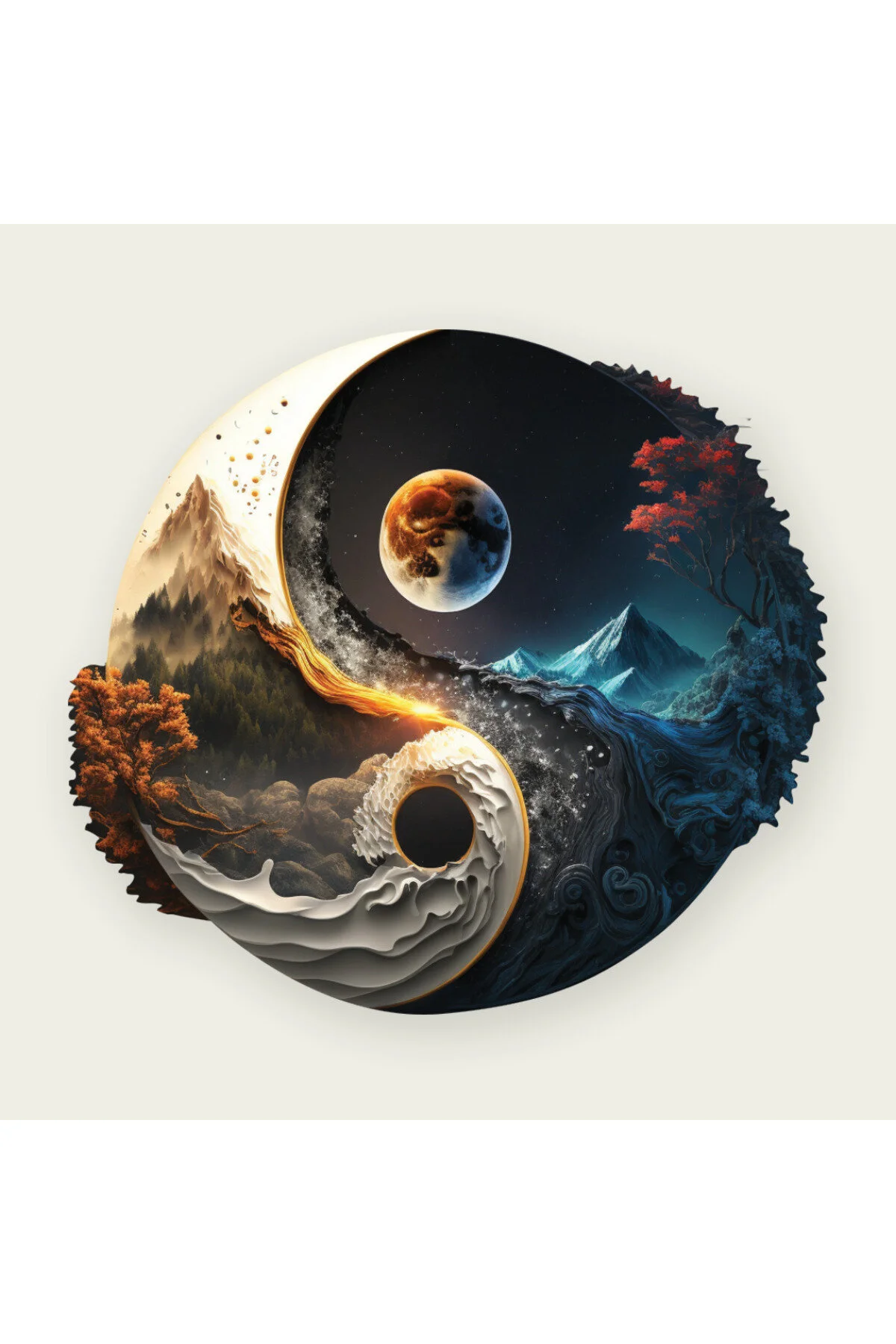 پازل چوبی TIMBERSCENT YING YANG Genel Markalar