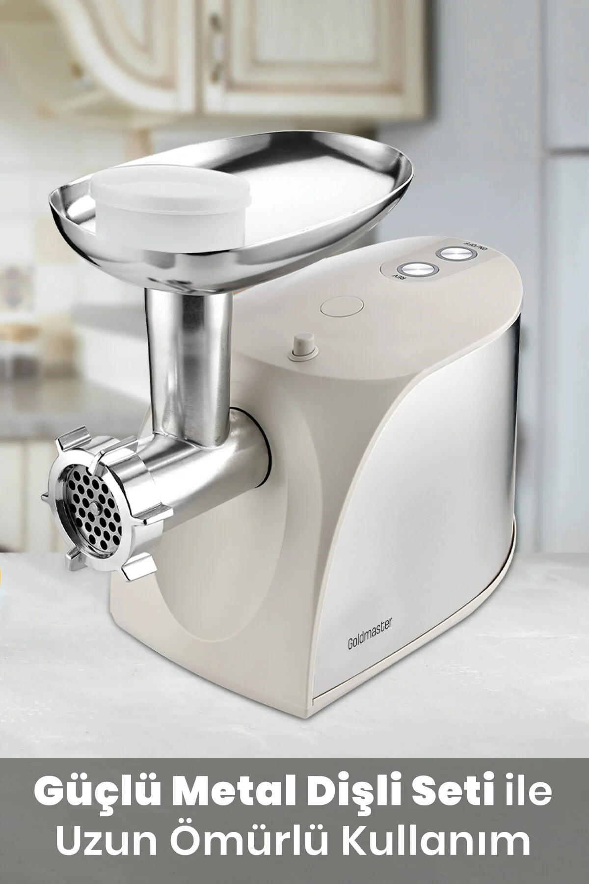 خردکن و غذا ساز چرخ گوشت GM 217 2000W اورجینال GoldMaster