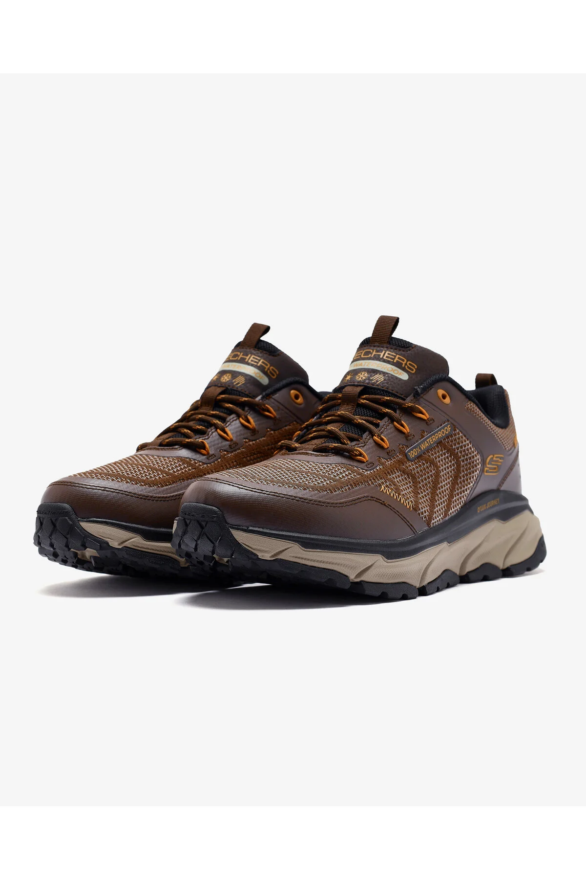 کفش مردانه قهوه ای در فضای باز Brn اسکچرز Skechers