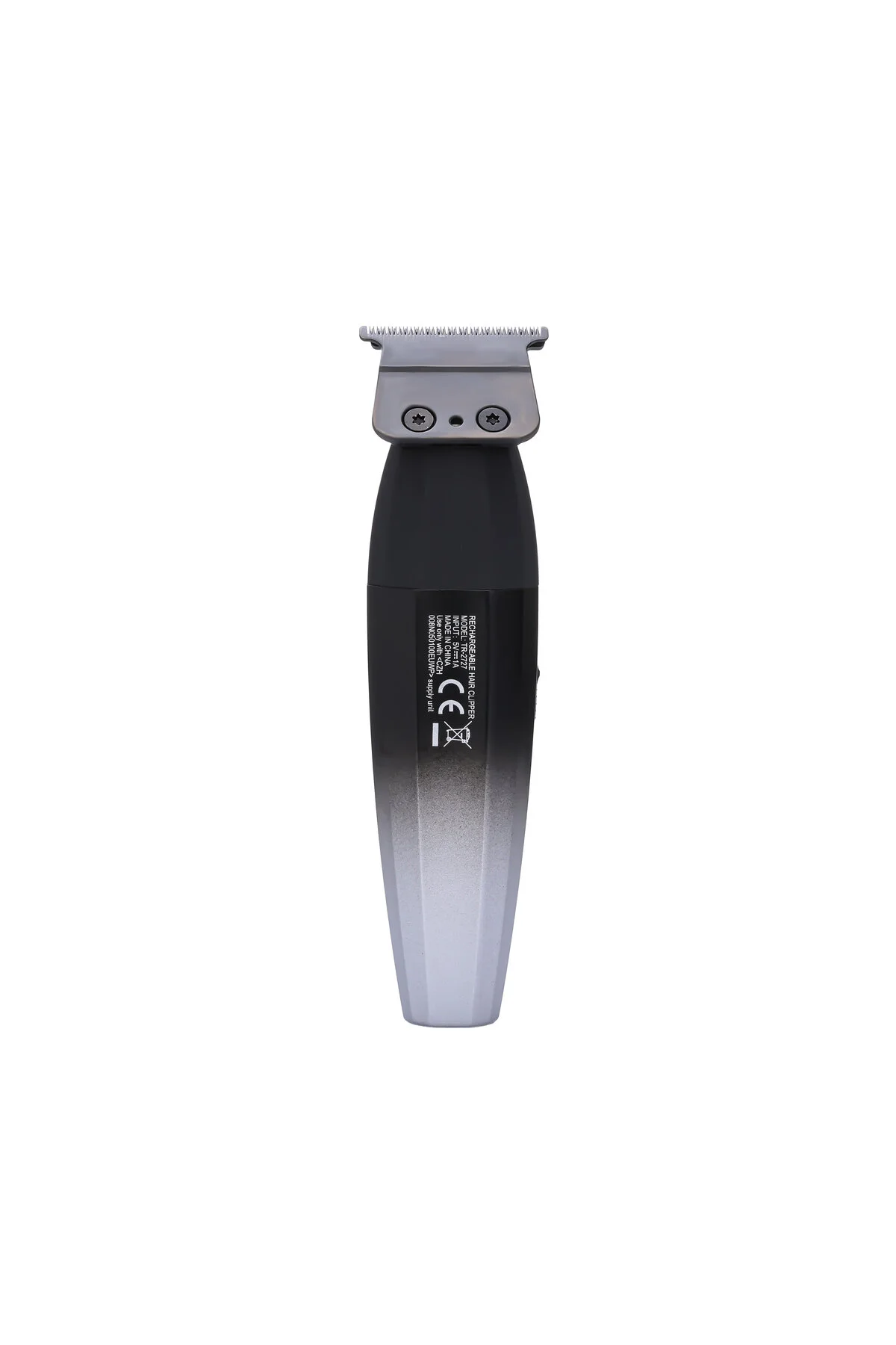 ماشین اصلاح سیاه برقی Tr 2727 مشکی Professional Usb ریش تراش Nape Drawing پاورتچ  Powertec