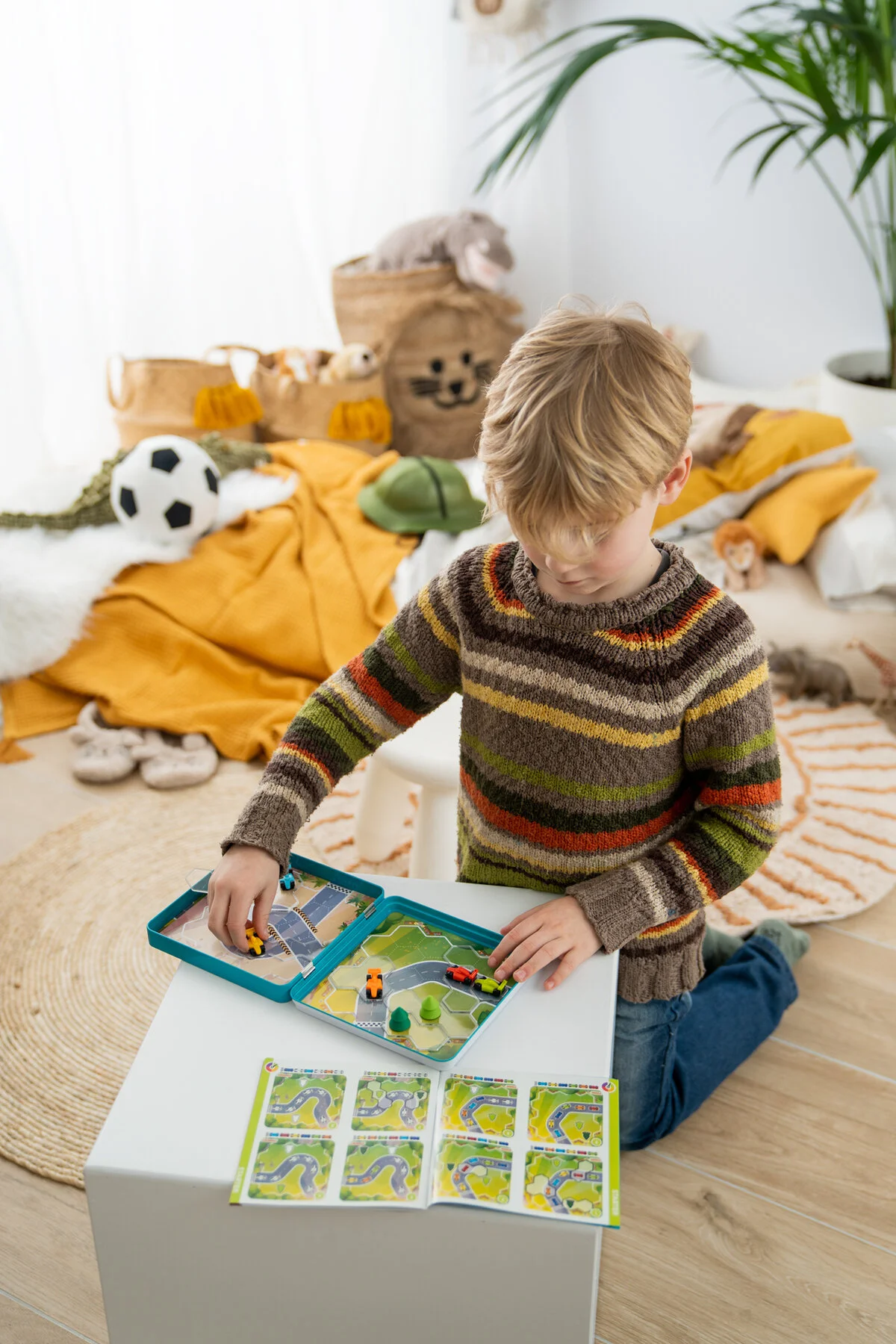 اسباب بازی های آموزشی جعبه فلزی موقعیت Smartgames Pole  Smart Games