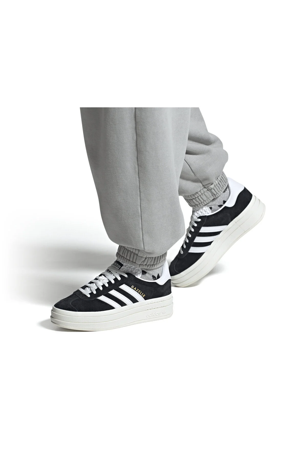 کفش زنانه Gazelle Bold Platform ورزشی جوان آدیداس adidas