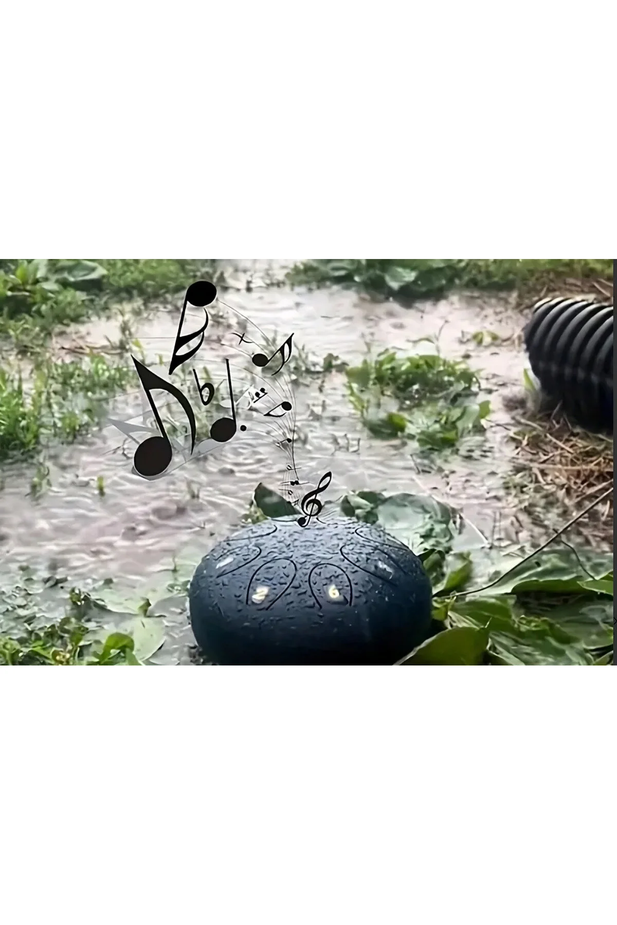طبل HANDPAN زبان 8 NOTA 6IN با صدای عرفانی miniarpturkiye