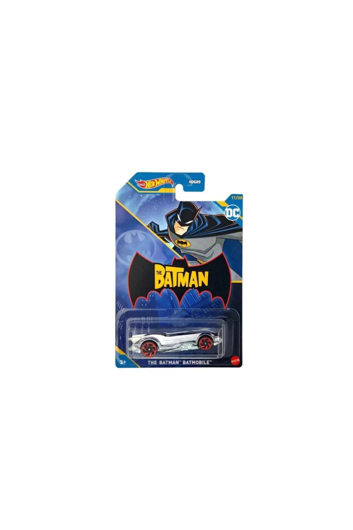 ماشین اسباب بازی DC DARKNIGHT BATMOBILE هات ویلز اورجینال HOT WHEELS
