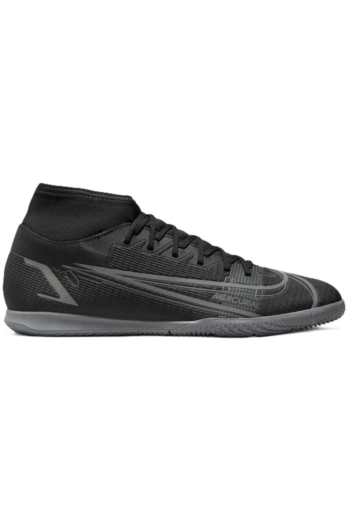 کرمپون مردانه کفش فوتبال MERCURIAL SUPERFLY 8 CLUB IC مشکی HALL FOOTBALL نایک Nike