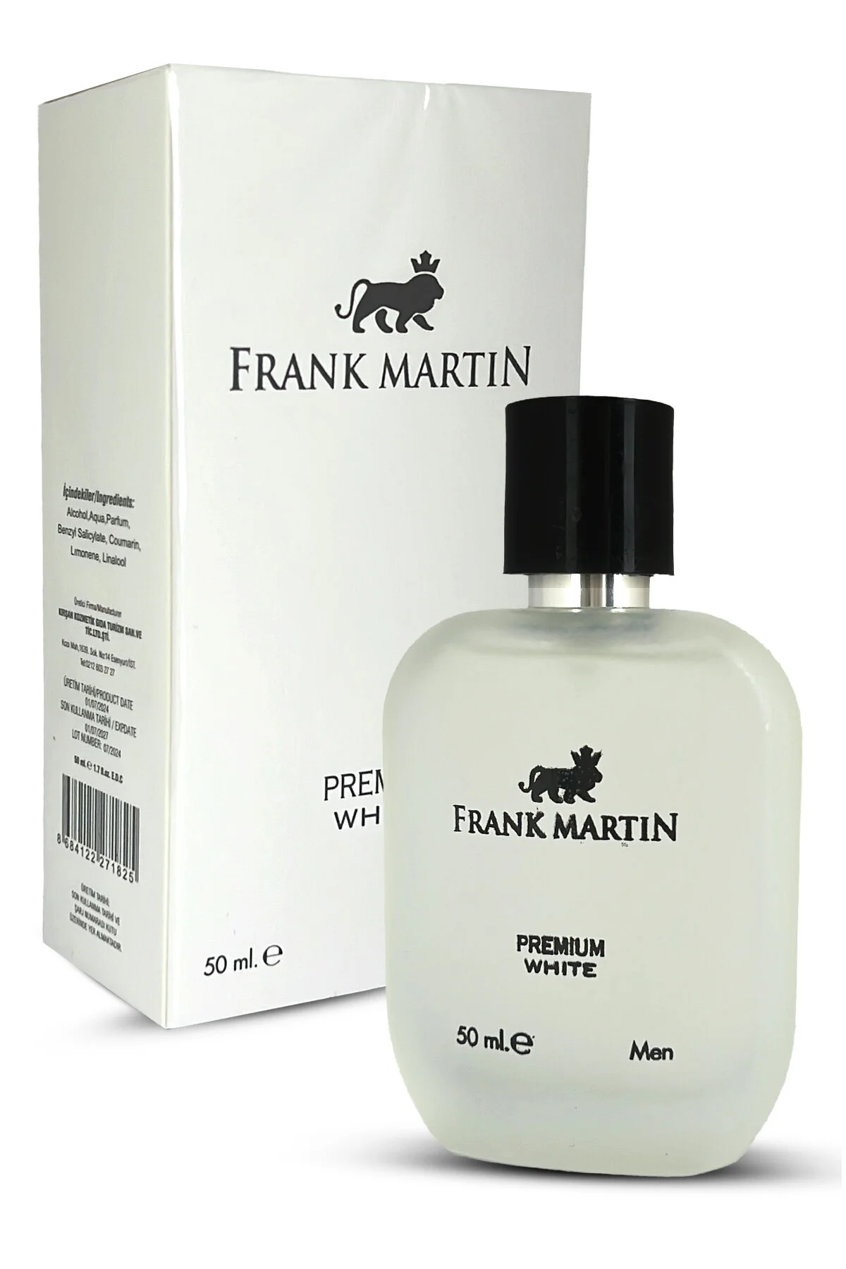 ست عطر مردانه ادوپرفیوم 50 میل و مجموعه فرنک مارتین Frank Martin