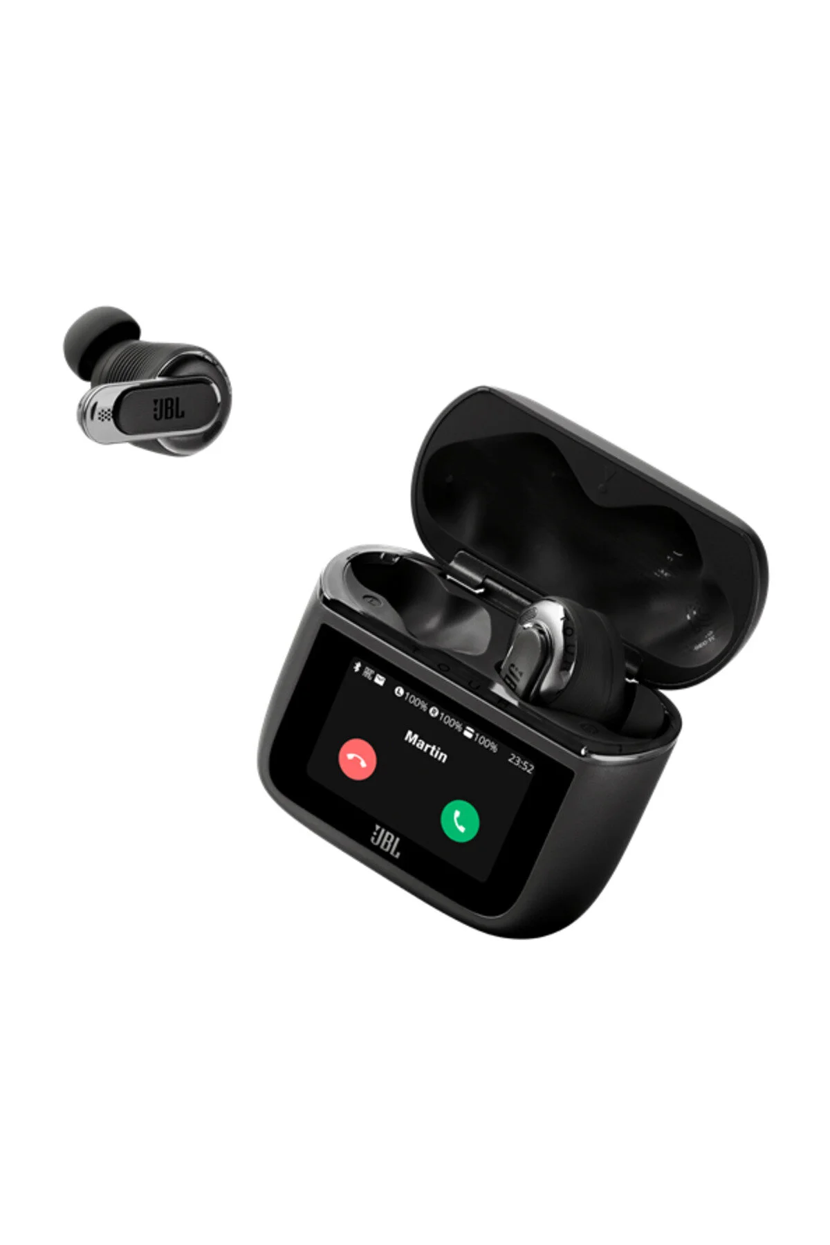 هدفون بلوتوث TWS داخل گوش TOUR PRO 3 هدست بی سیم یعنی سیاه JBL