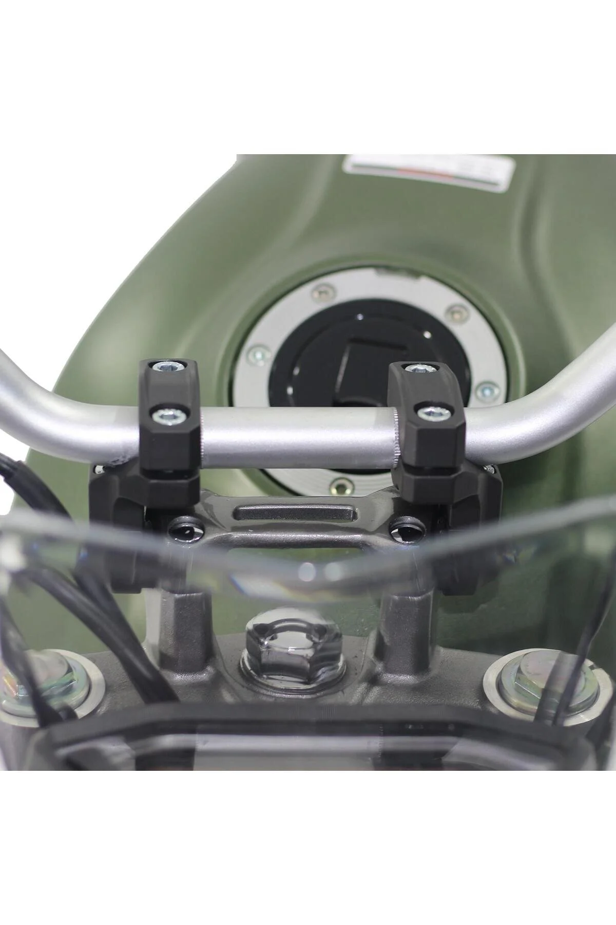 میله محافظ GP COMPOSITE UNIVERSAL GREADED HANDLEBAR ارتقاء سیاه 22 میلی متر GP KOMPOZİT