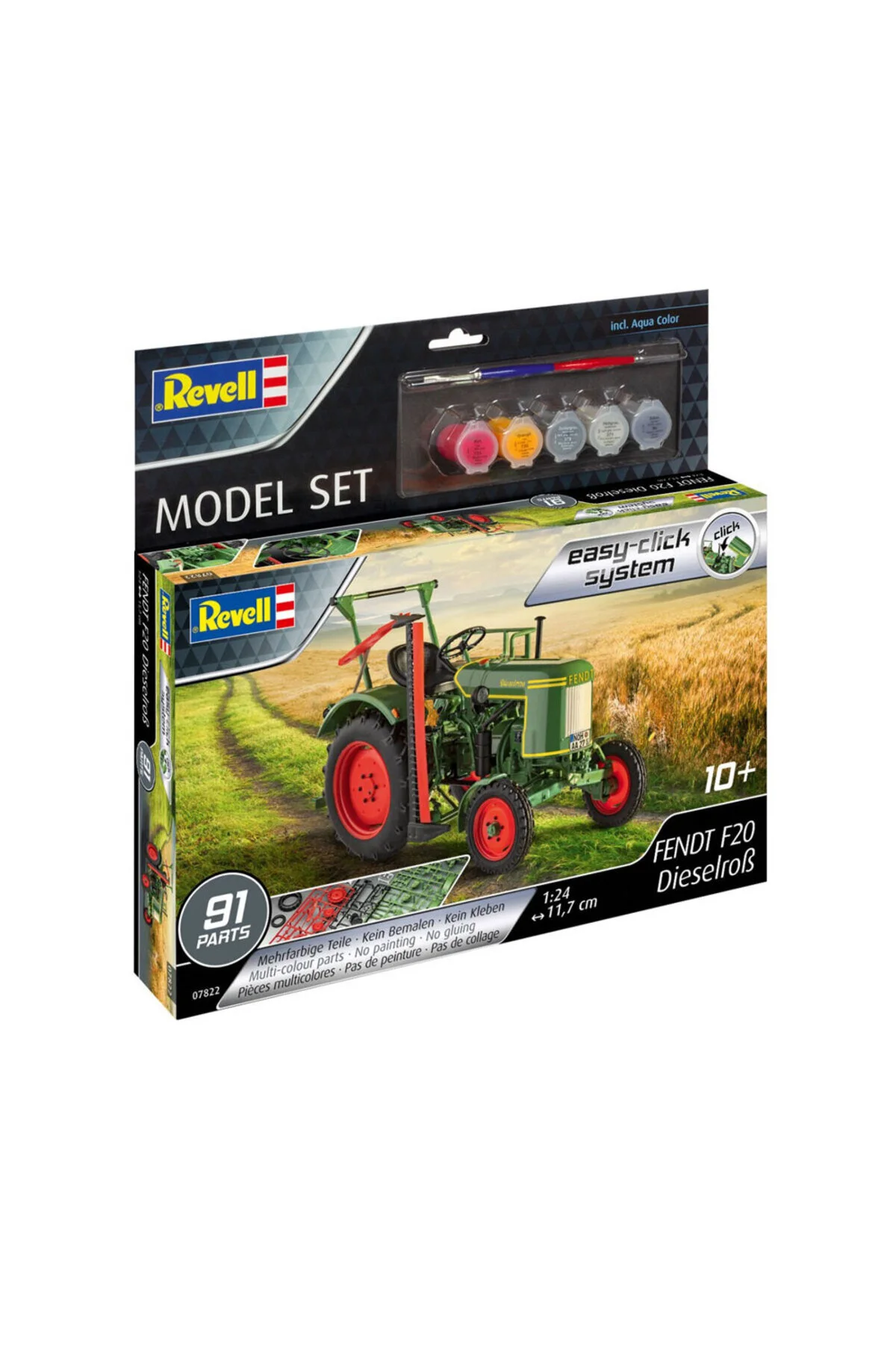 ماکت مدل ست Fendt F20 Dieselroß Easy click system 67822 REVELL