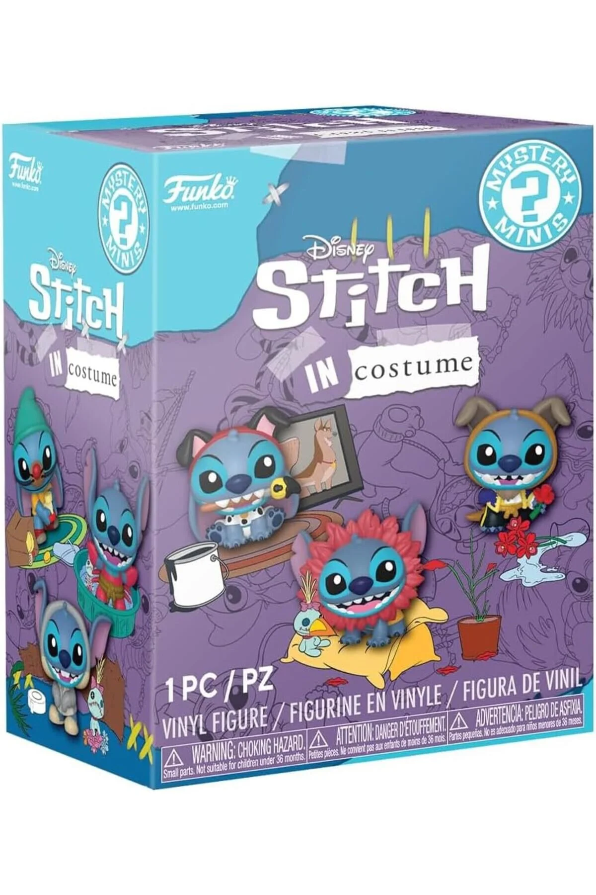 فیگور MYSTERY MINI: DISNEY STITCH IN COSTUME از ترکیه Funko