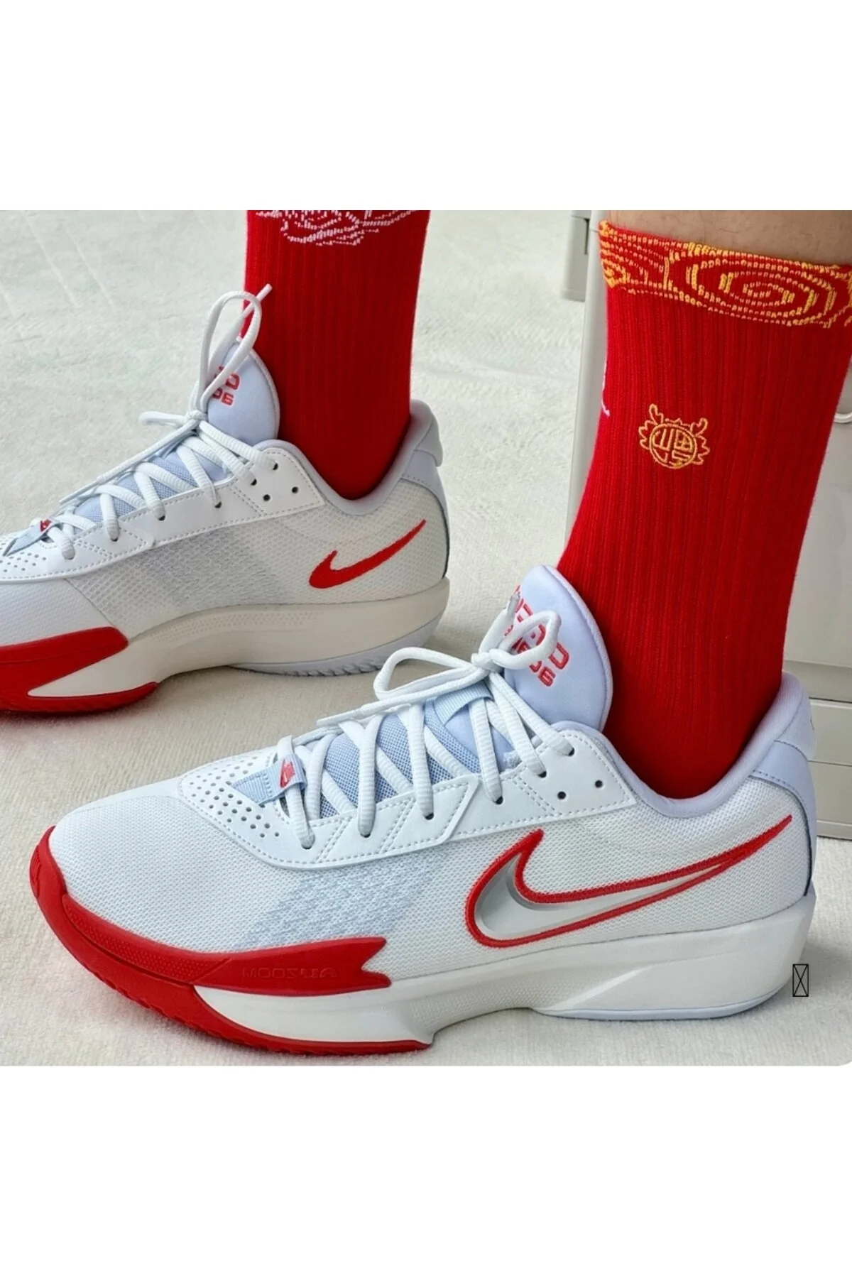 کفش مردانه زنانه یونیسکس Air Gt برش بسکتبال سفید آکادمی نایک Nike