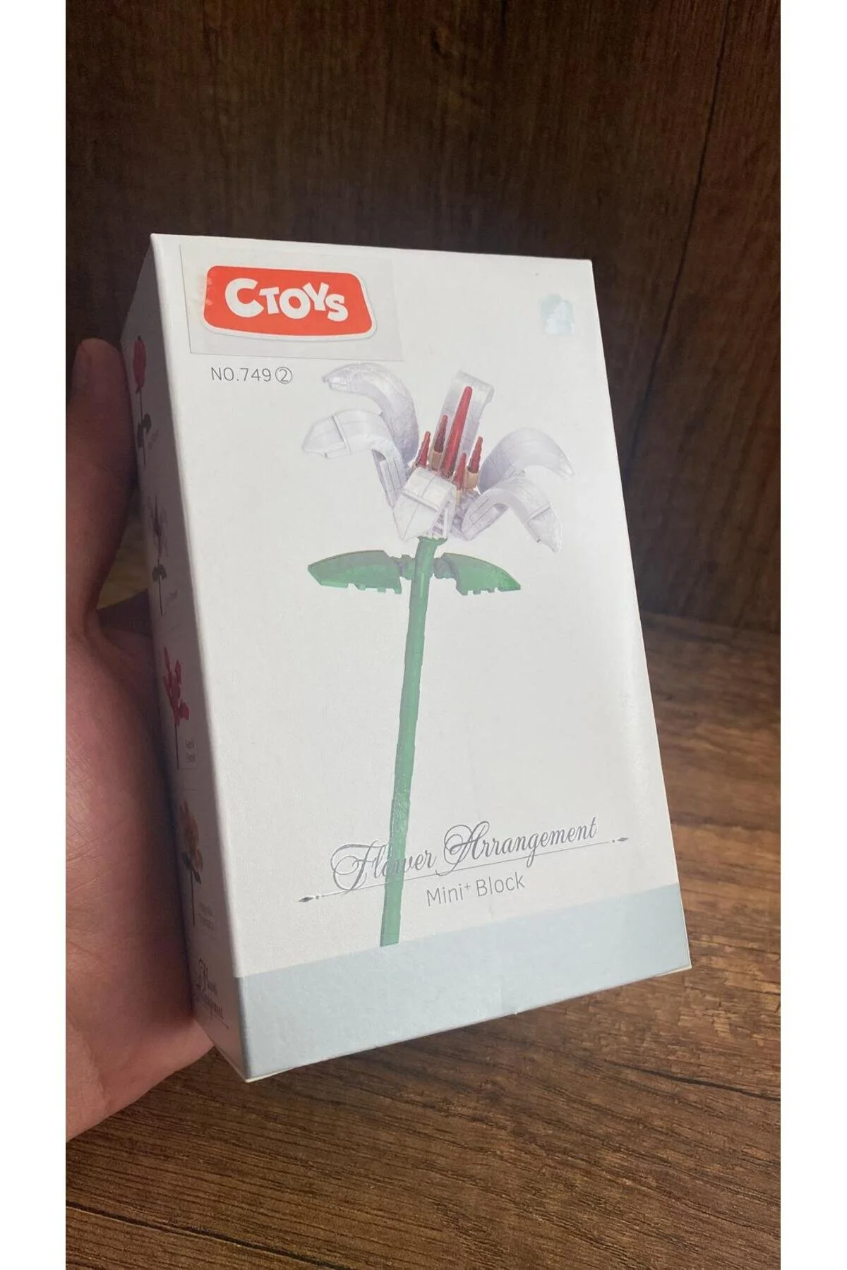 لگو و اسباب بازی های ساخت محور BUILDING TOYS FLOWER LILY TOY ساز لیلی سفید بلوک ساختمانی از ترکیه scntoys