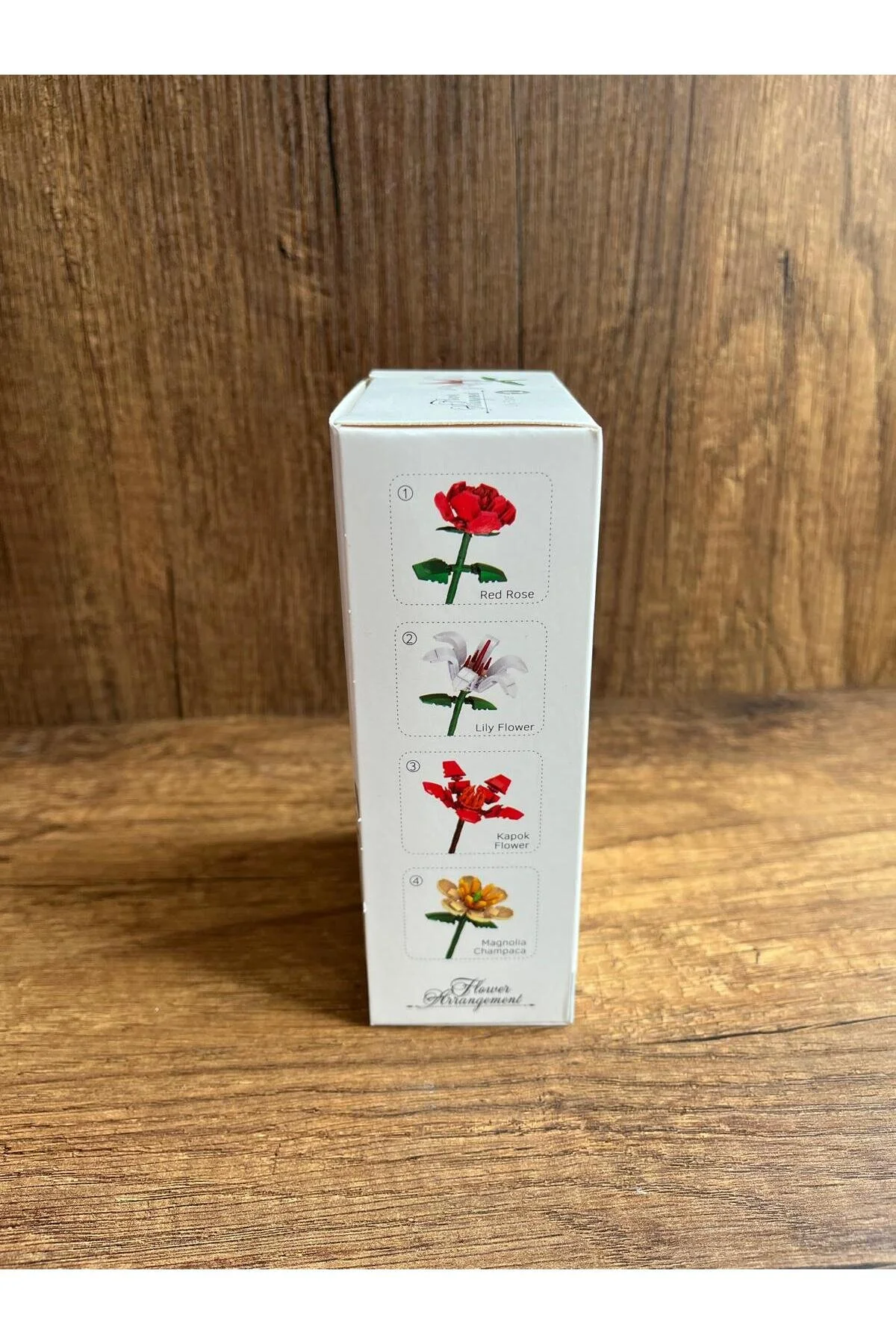لگو و اسباب بازی های ساخت محور BUILDING TOYS FLOWER LILY TOY ساز لیلی سفید بلوک ساختمانی از ترکیه scntoys