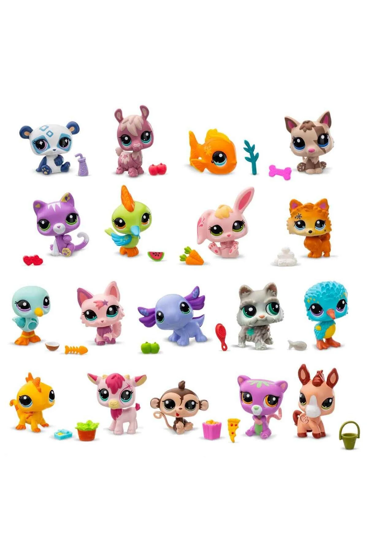 اسباب بازی های فیگور حیوانی LITTLEST PET SHOP MOURSIES 1 شکل سری 2 میمون مینی 5 سانتی متر TOYFEST