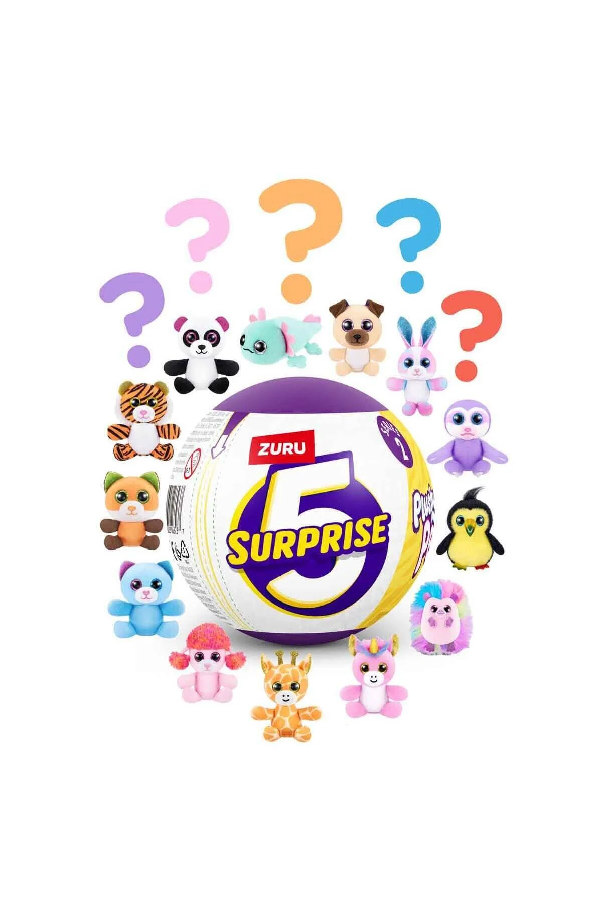 اسباب بازی های فیگور دیگر MINI PLUSH S2 SURPRISE PACKAGE 5UP00000 Zuru