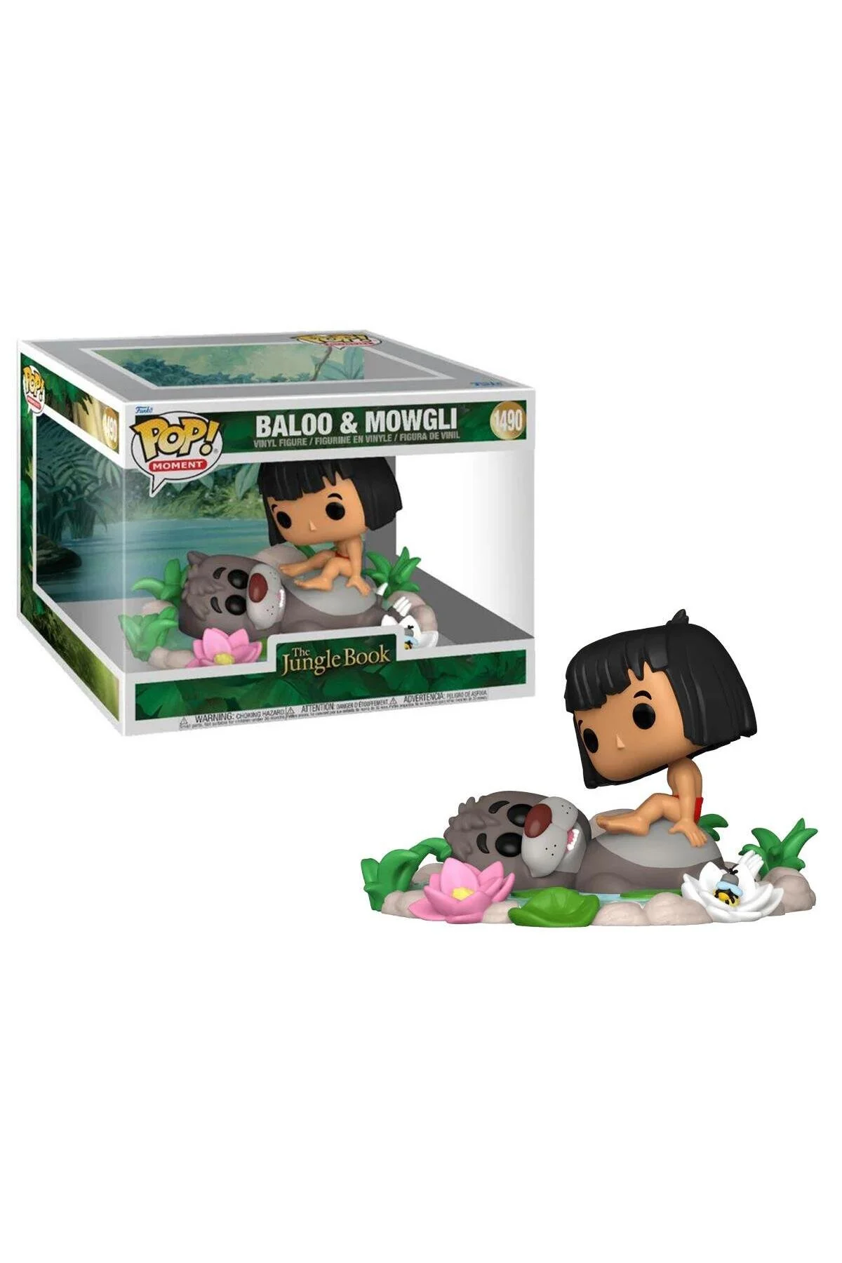 فیگور پاپ MOMENTS THE JUNGLE BOOK BALOO & MOWGLI NO:1490 Funko