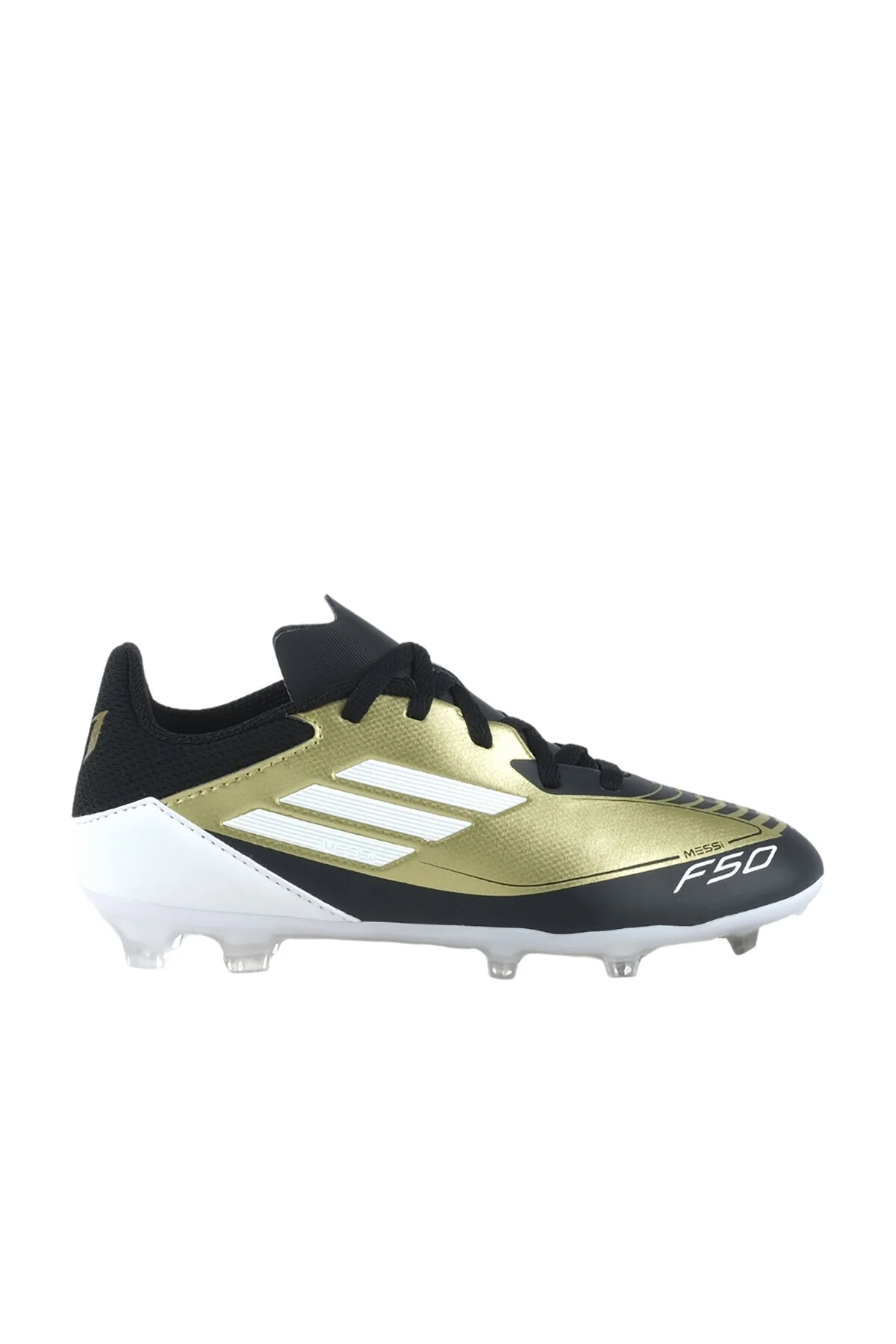 کفش چمن مصنوعی داخلی طلایی دخترانه و پسرانه بچگانه کتونی کرامپون IF6919 اورجینال adidas
