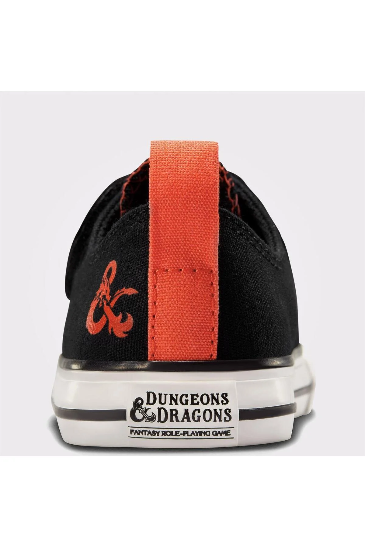 کفش دخترانه پسرانه یونیسکس Dungeons Dragons Chuck Taylor All Star Kids ورزشی سیاه کانورس Converse