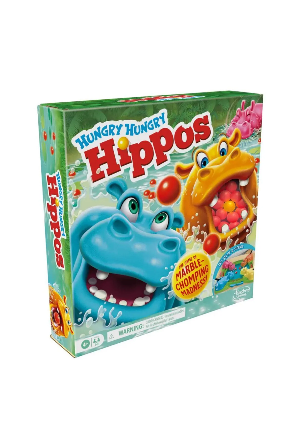 بازی های رومیزی TONTON HIPPOS CRAZY MISKET KAPMACA F8815 Hasbro