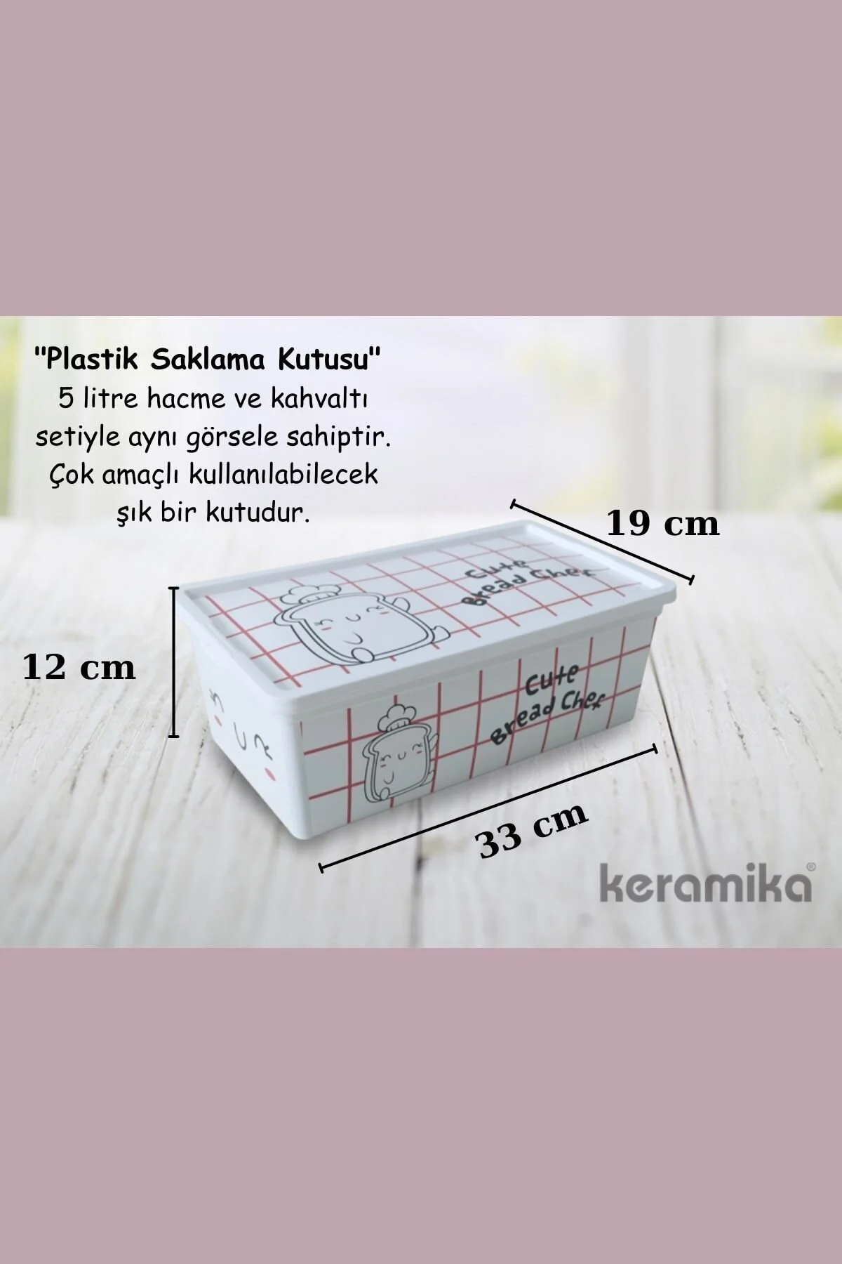 ست صبحانه مجموعه و توستر شکل زیبا 3+1 قطعه Keramika