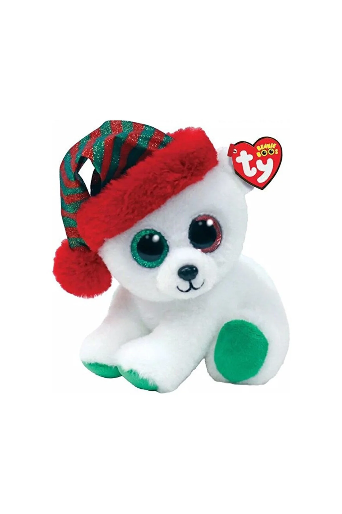 اسباب بازی های پشمی TY PLUSH THE BEANIE BOO'S COLLECTION 15 سانتی متری خرس قطبی PAXTON Genel Markalar