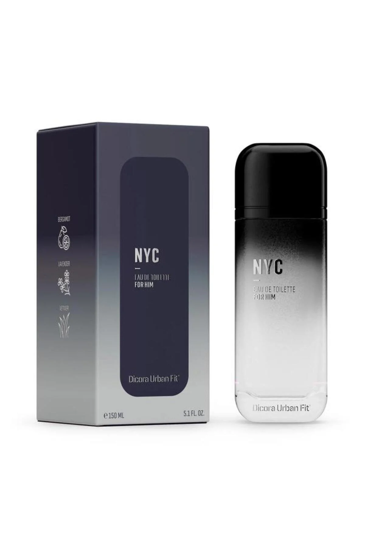 عطر مردانه NYC ادوتویلت نر 150 میل DICORA URBAN FIT