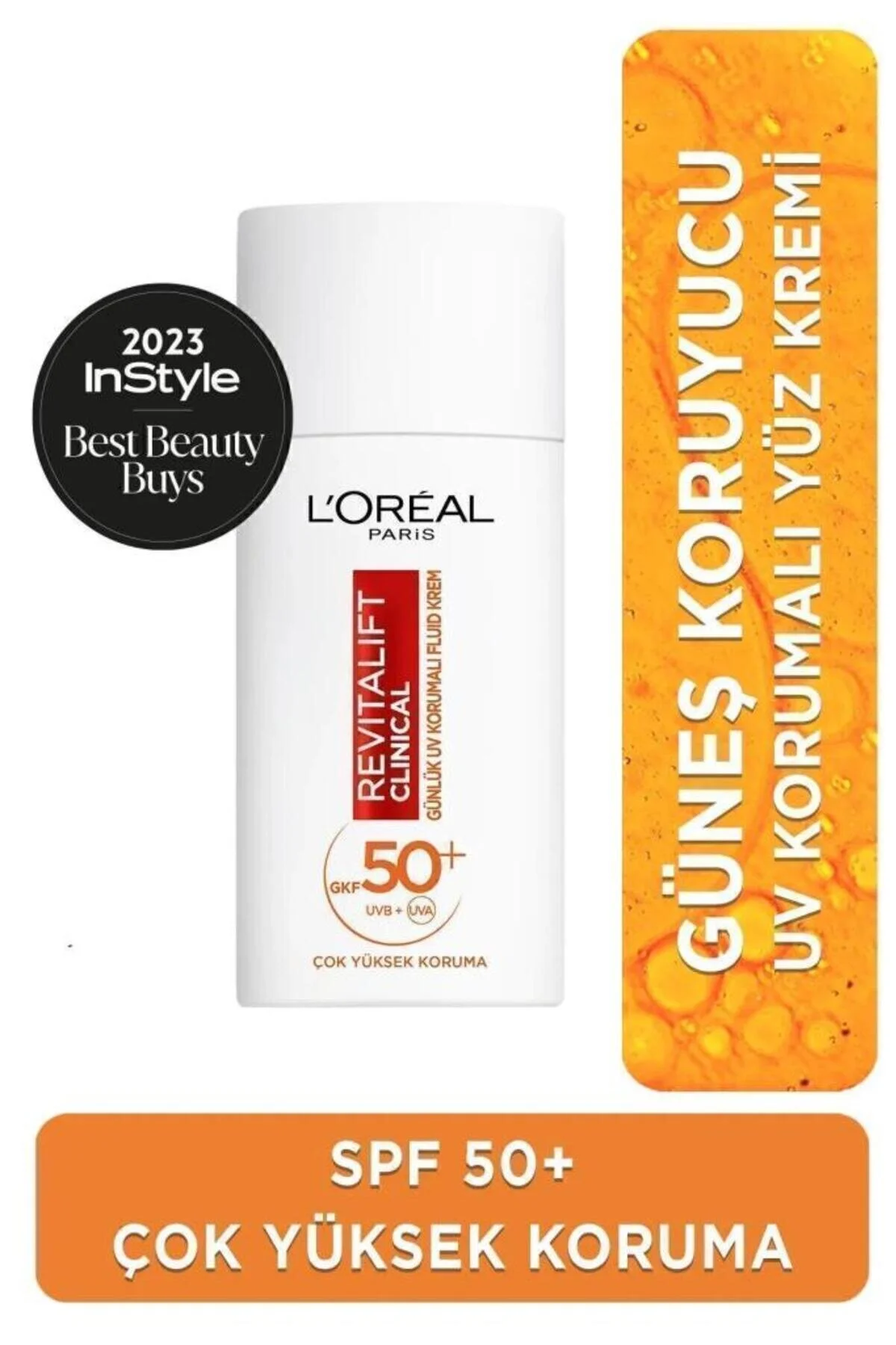 الفانت ها تونیک+ کرم ضد آفتاب روزانه SPF 50+ بالینی رویش پوست الکتان لورال پاریس L'Oreal Paris