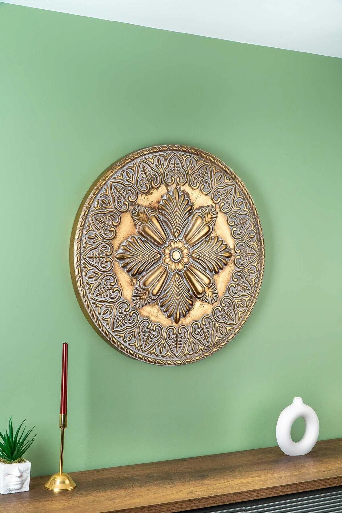 دکور دیواری 5976 پنل فلزی 70X70X4 سانتی متر ACAR