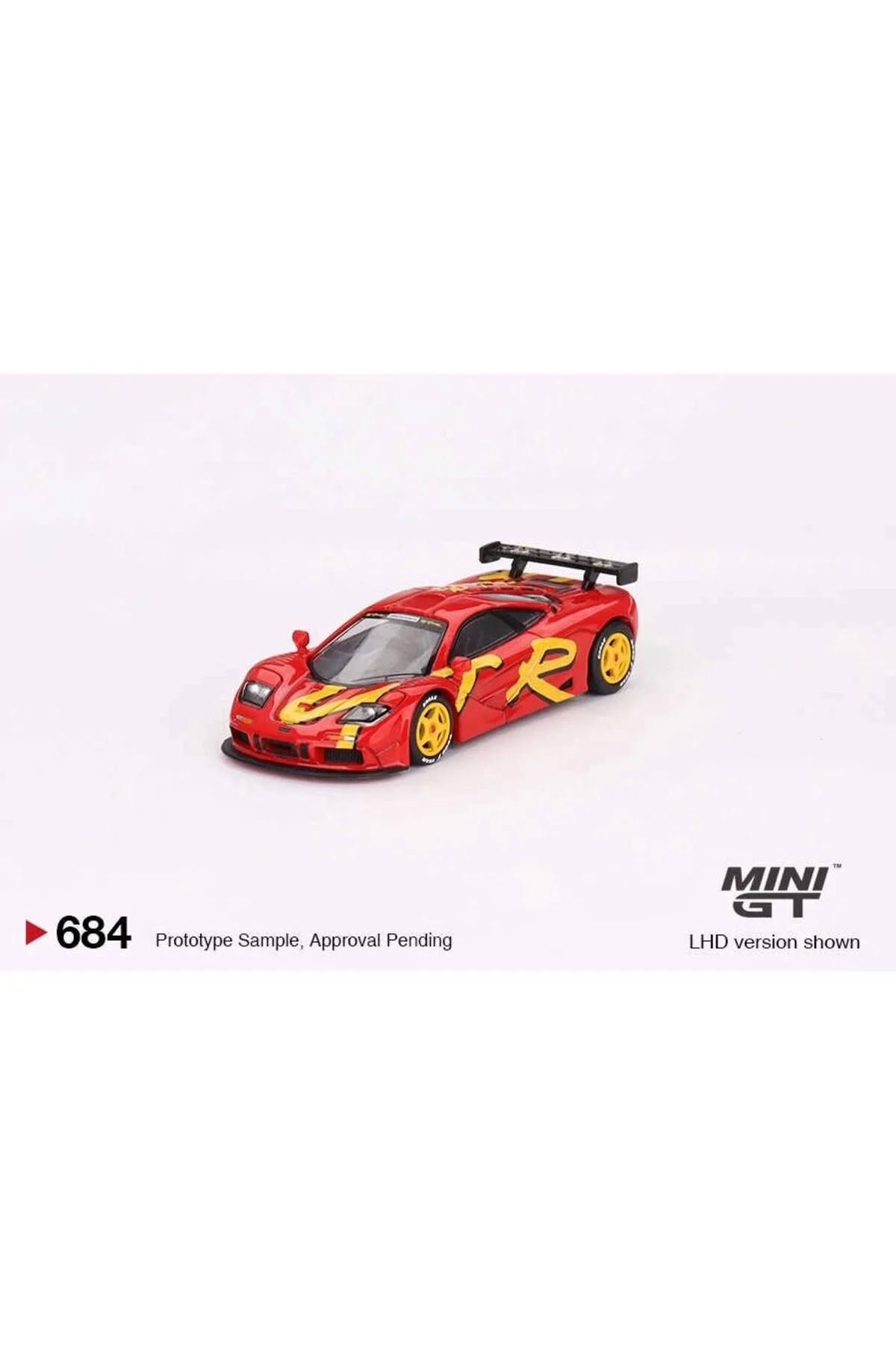 مدل خودرو 1 64 مک لارن F1 GTR 1996 ارائه MGT00684 اورجینال mini gt
