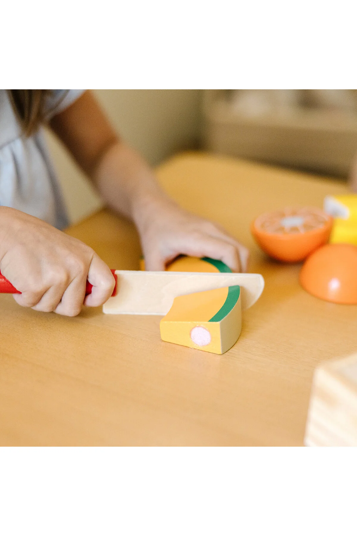 اسباب بازی های چوبی آبی میوه برش Melissa & Doug Melissa & Doug