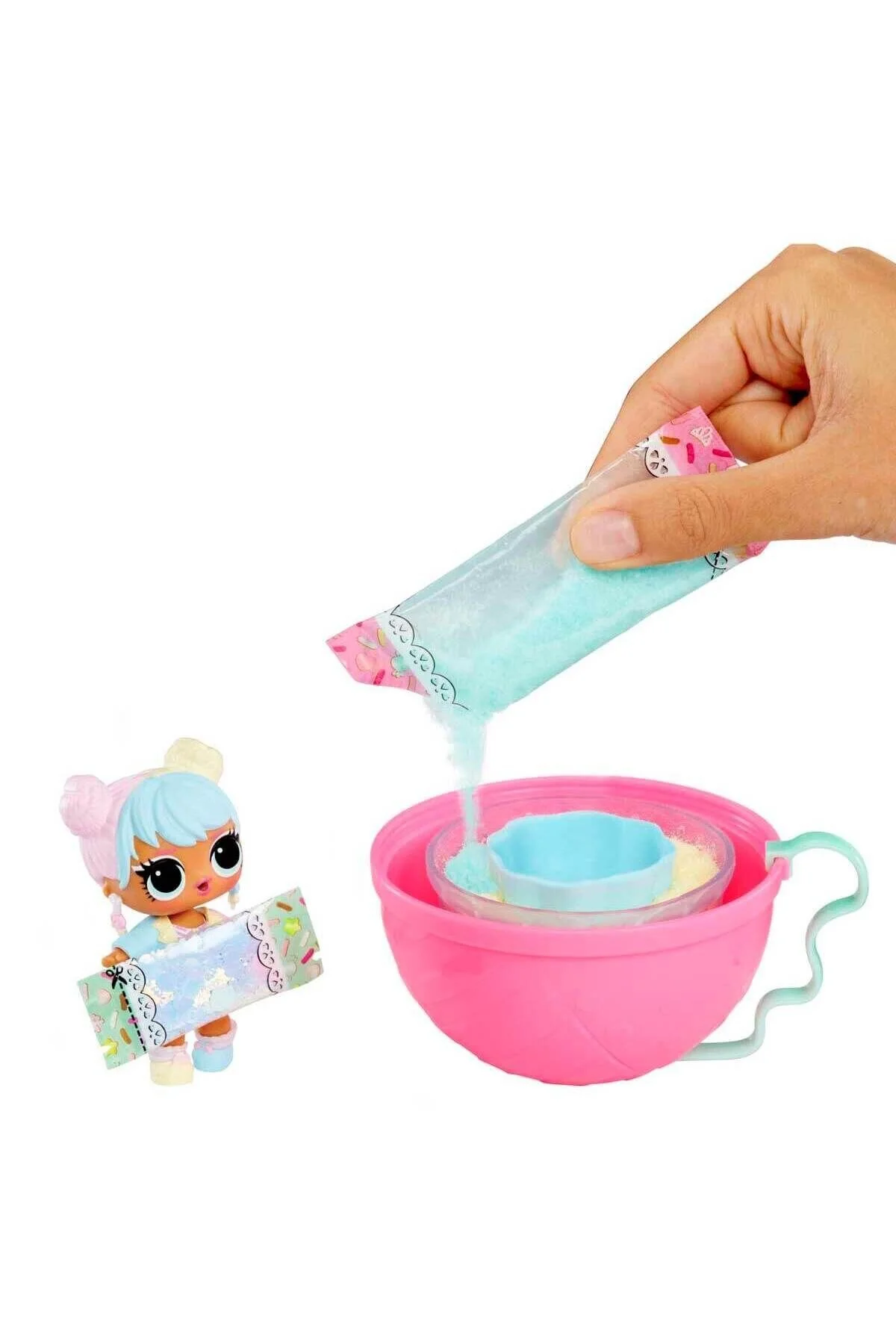 اسباب بازی فیگور بسته تعجب کیک BIRDAY MIX & MAKE CAKE PACKAGE ال او اورجینال Lol