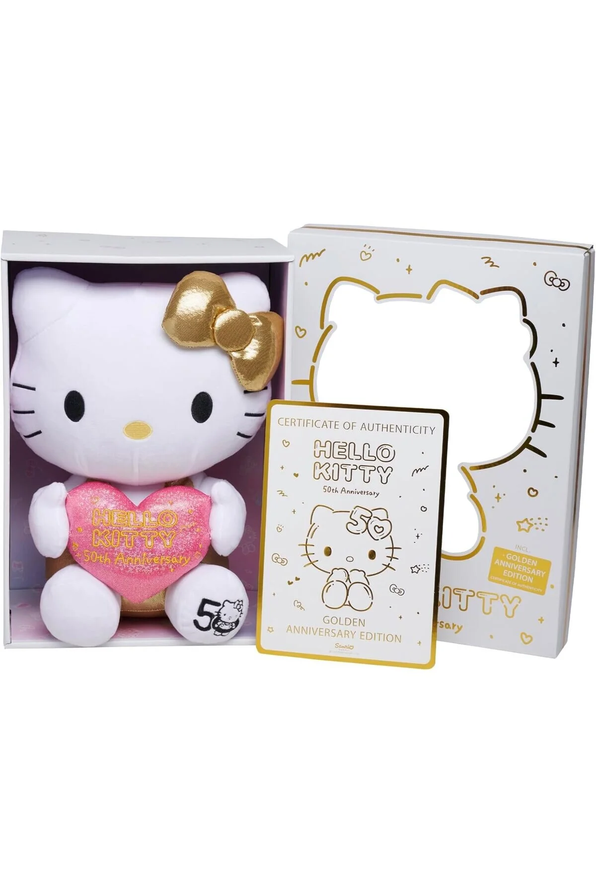 فیگور HELO KTTY 50TH اندازه ۳۰ سانتی متر نسخه ویژه 50 سال اورجینال Simba