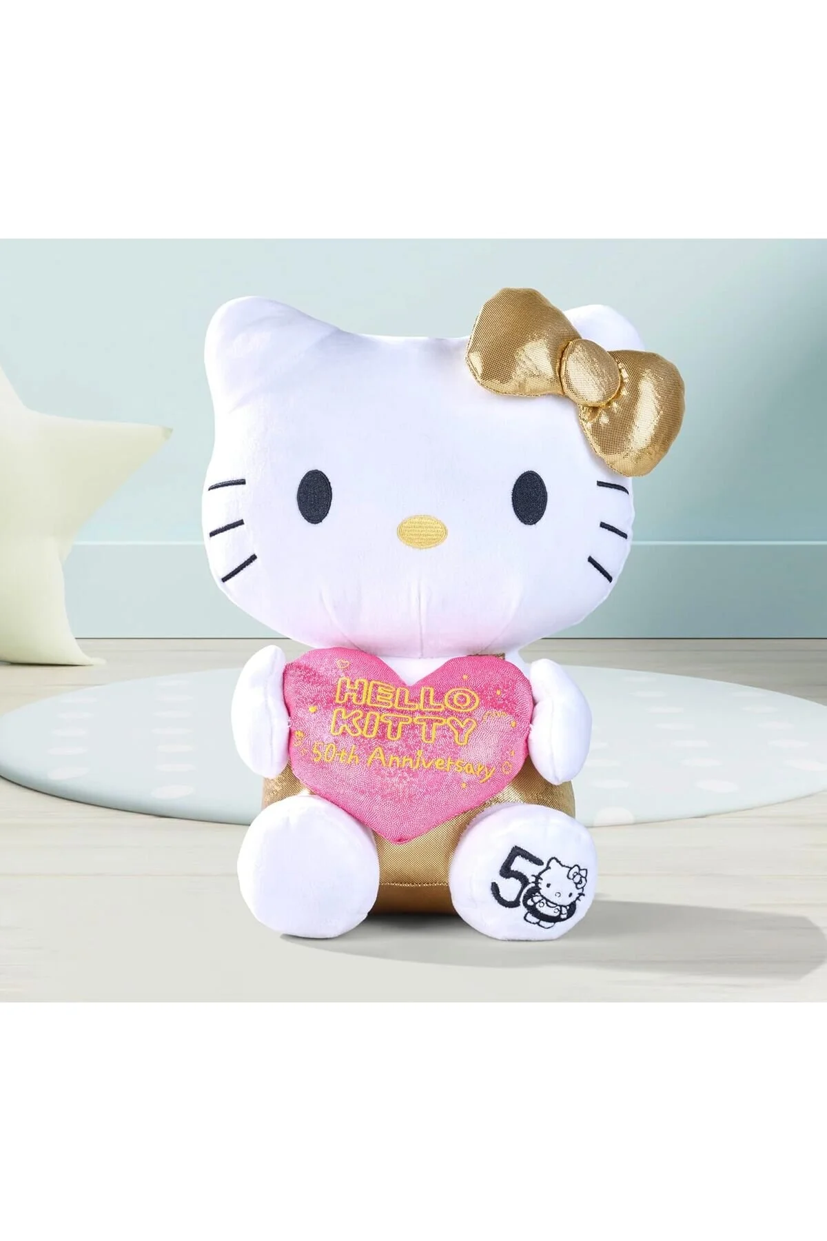 فیگور HELO KTTY 50TH اندازه ۳۰ سانتی متر نسخه ویژه 50 سال اورجینال Simba