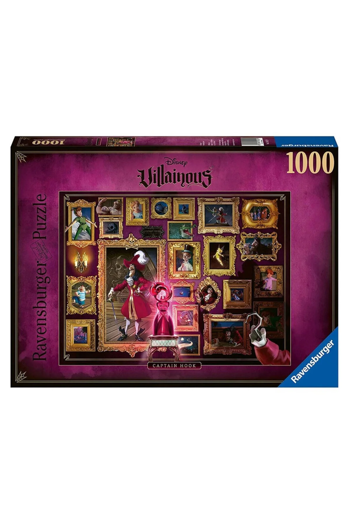پازل 1000 تکه WD VILLAIN CAPTAIN HOOK 150229 از ترکیه RAVENSBURGER