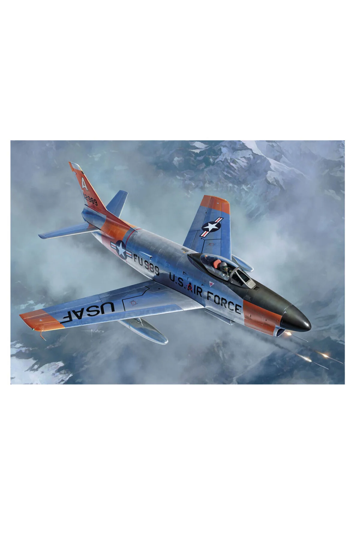 ماکت مدل ست هواپیما F 86d Dog Sabre 63832 REVELL