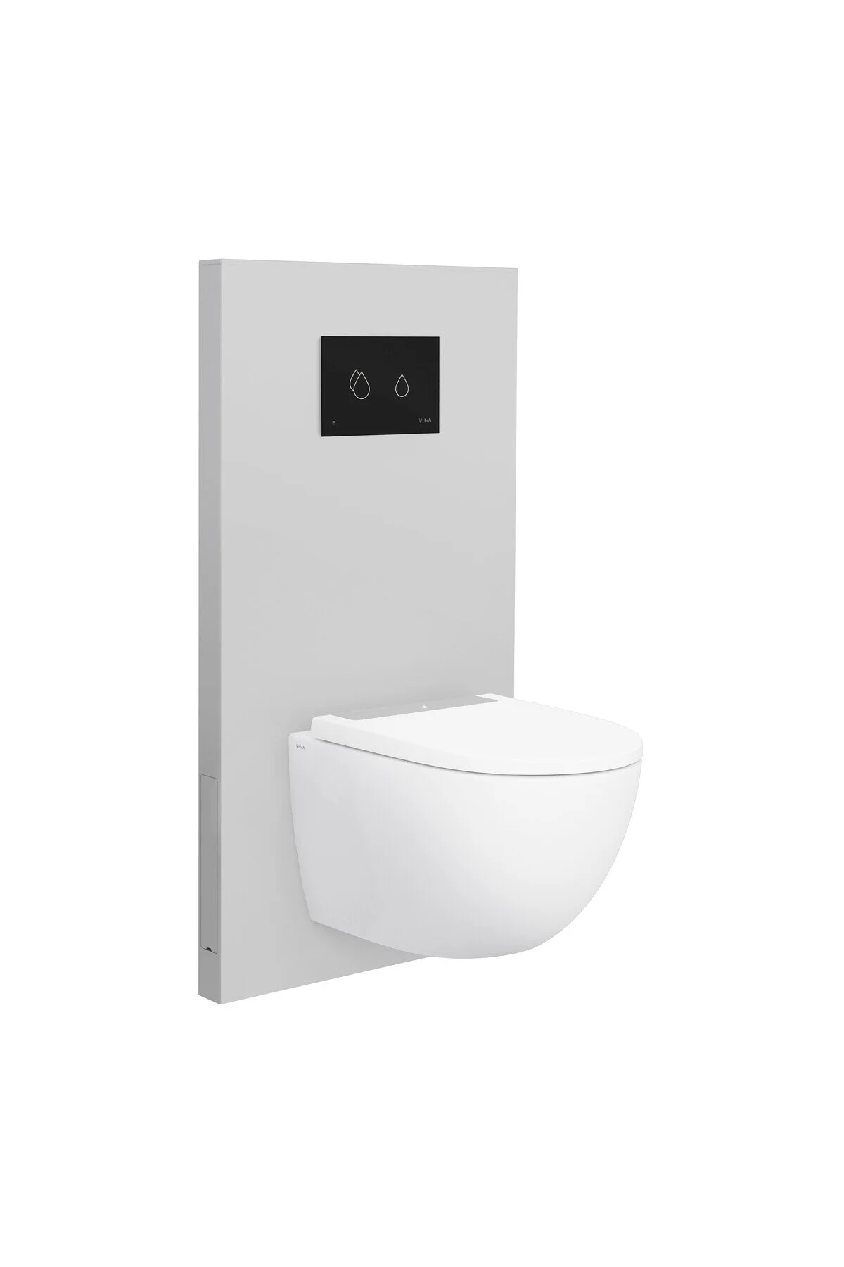 مخزن پلت فرم RENOFORM 773 5060 01 بدون سوراخ قیمت برای تشتک های دیواری 6 سانتی متر خاکستری روشن VitrA