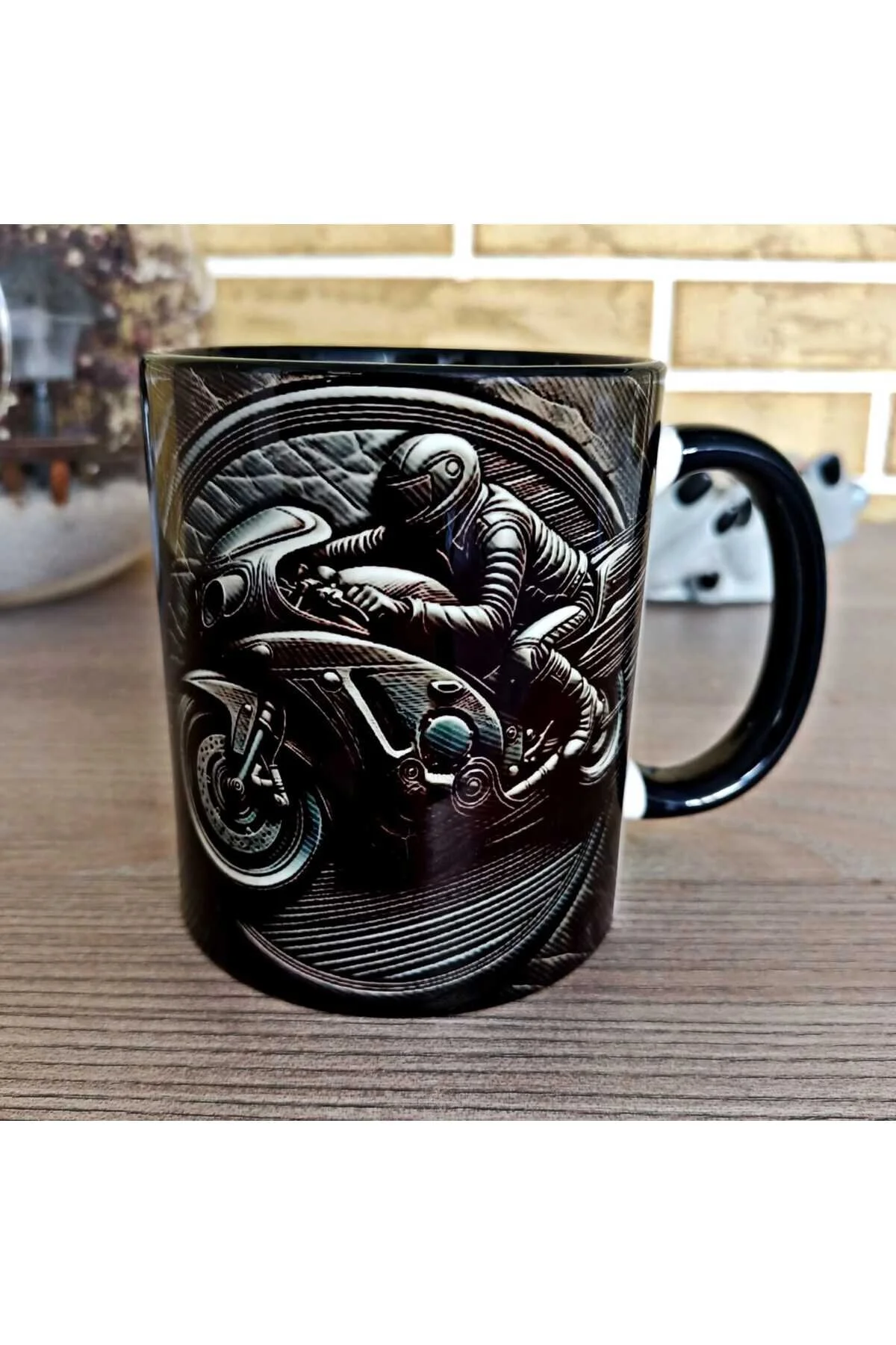 ماگ لیوان چینی مخصوص علاقه مندان به موتور سیکلت Mugs and love