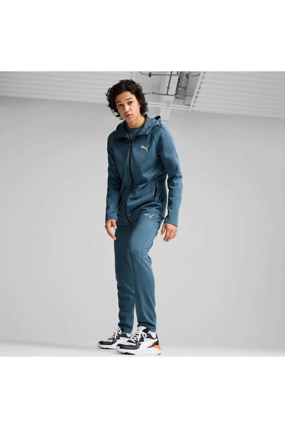 سویشرت گرم تمام زیپ DK آبی مردانه پوما Puma