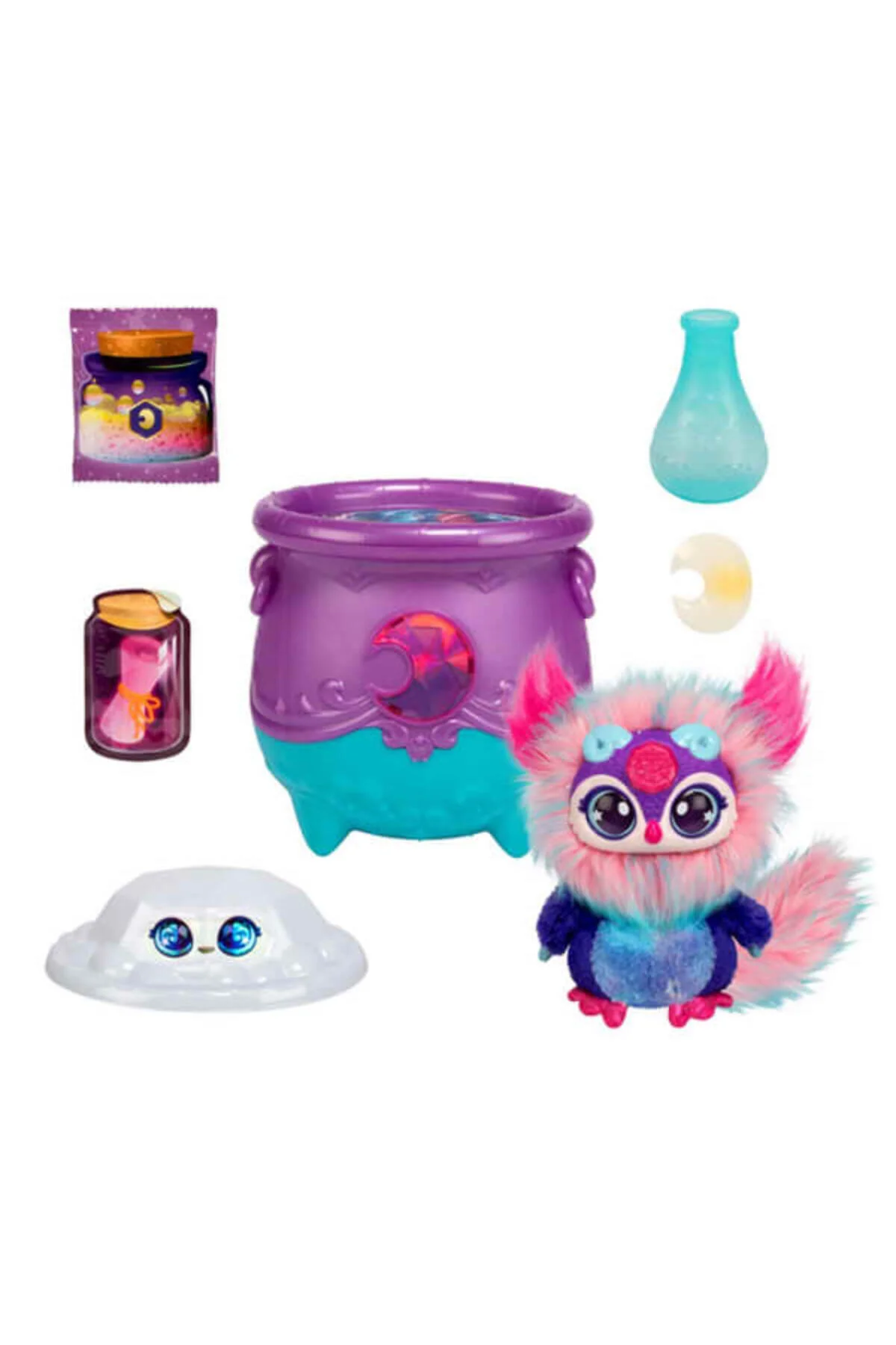 اسباب بازی های فیگور شخصیت بسته سورپرایز GEM MAGIC KAZAN S4 MGX19000 کت ماه آبی GIOCHI PREZIOSI
