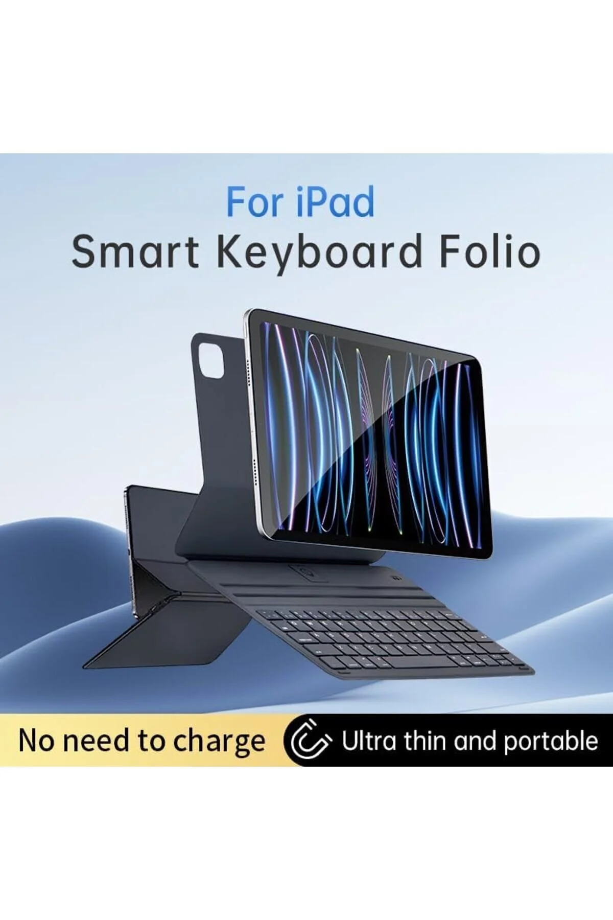 کیبورد IPAD AIR 11 INC M2 M3 مورد سازگار کیس صفحه کلید جادویی Fogy
