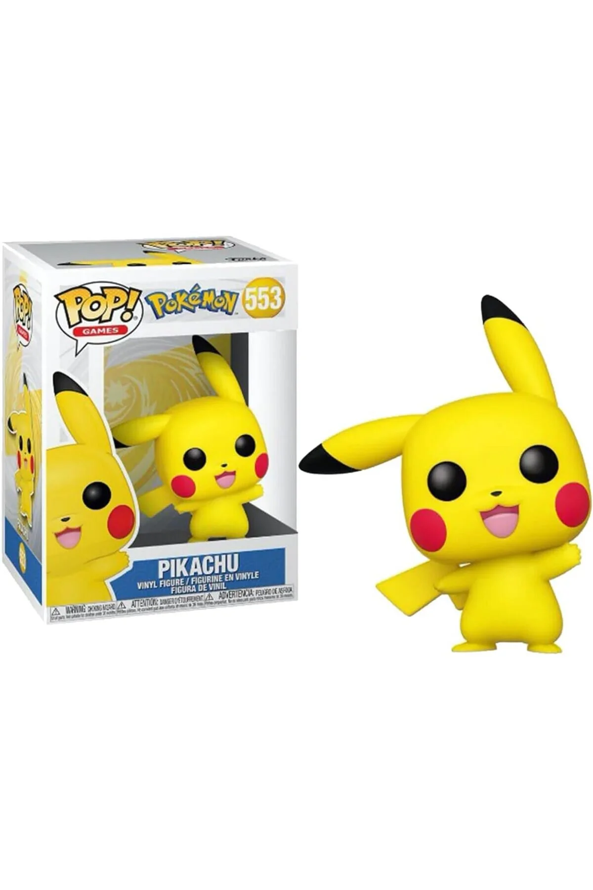 اسباب بازی های فیگور شخصیت پاپ PIKACHU WIVING 553 EDITION SPECIAL Funko