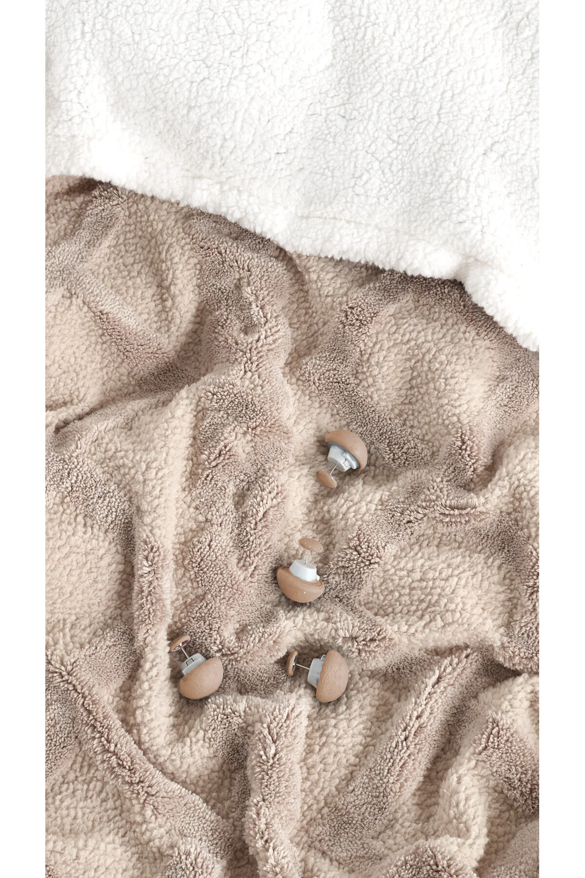 کاور لحاف دو نفره سرویس روتختی Bonny Plush Duvet Cover مجموعه 6 قطعه Double Ecru Elart