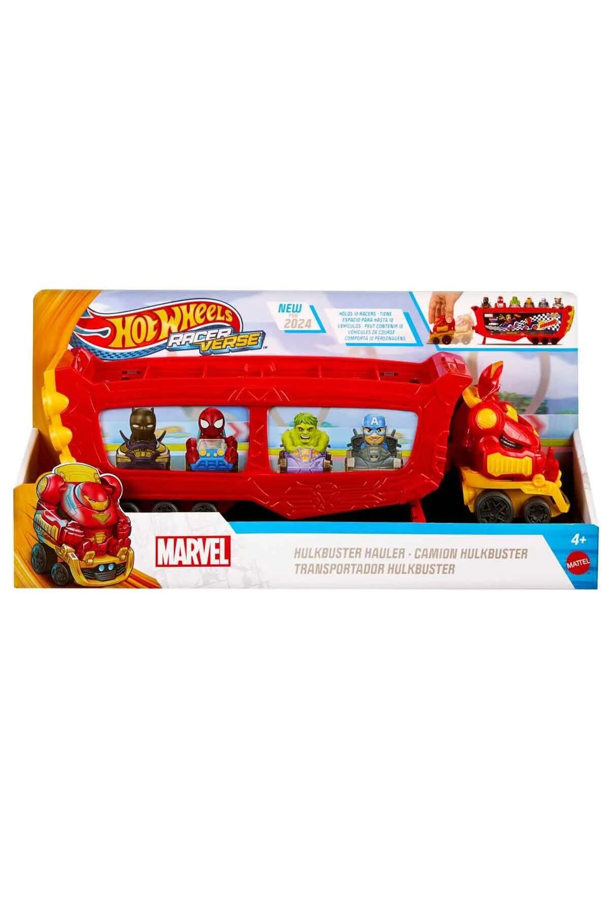 اسباب بازی های فیگور دیگر TOY RACERVERSE کامیون هالک باستر HRY02 HOT WHEELS