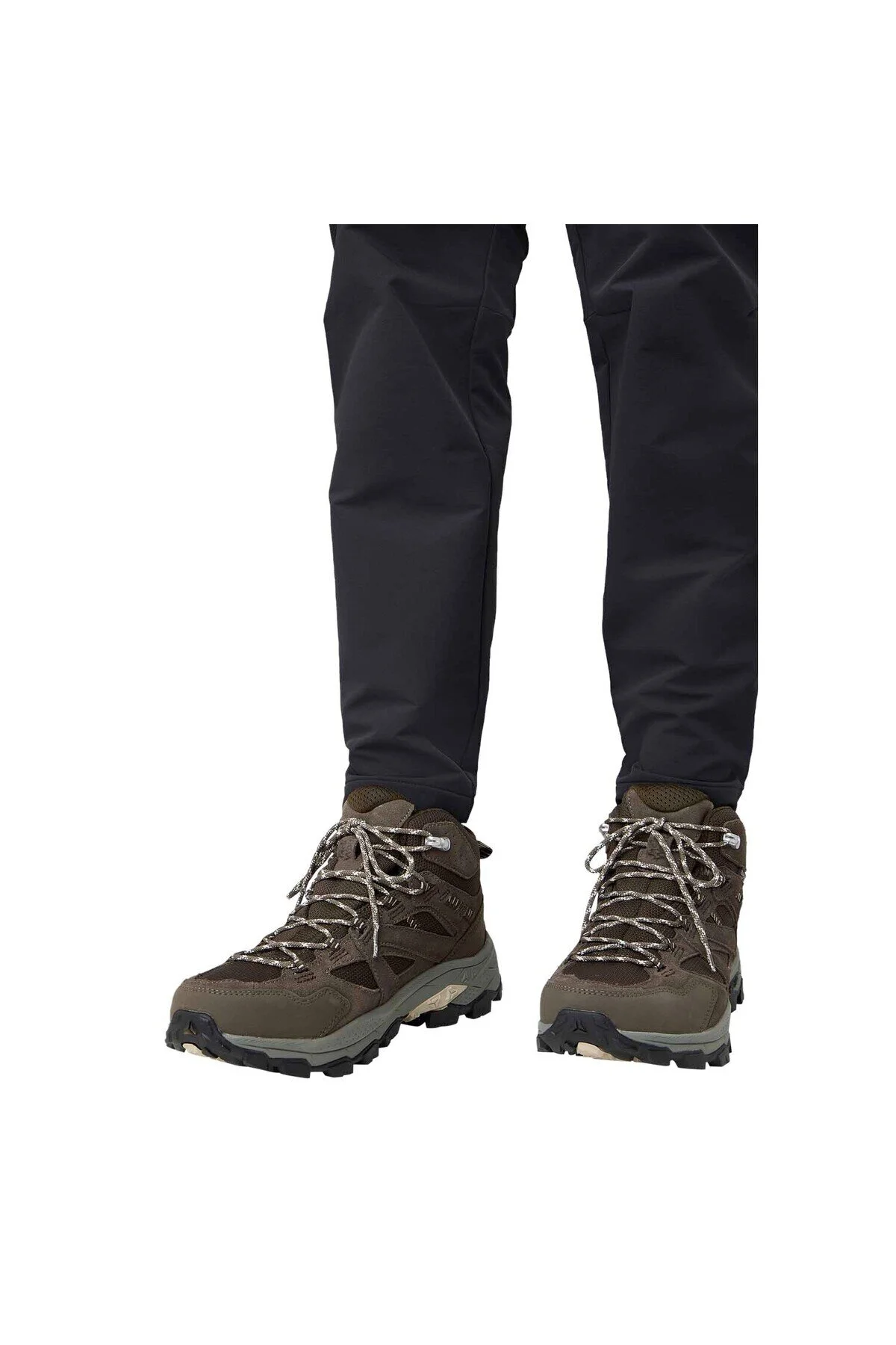 بوت پوتین Sportdoor سبز مردانه تور بژ ووجو TEXAPORE MID A62072 5719 جک ولف اسکین Jack Wolfskin