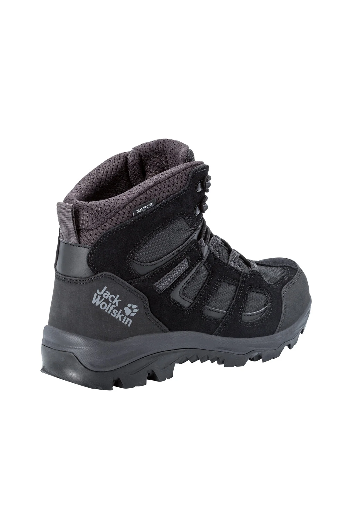 کفش Sportdoor مشکی مردانه VOJO 3 TEXAPORE MID M در فضای باز 4042461 6000 جک ولف اسکین Jack Wolfskin